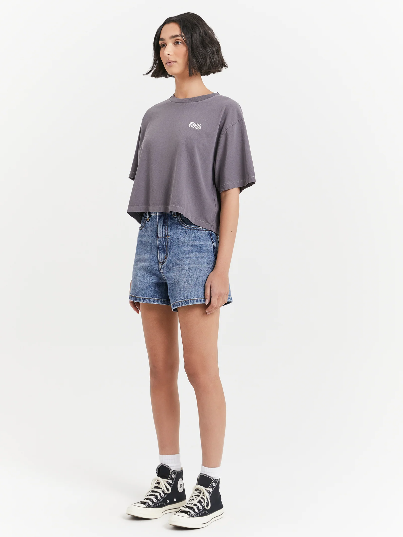 Infinite Thrills Merch Crop Tee - Image 4