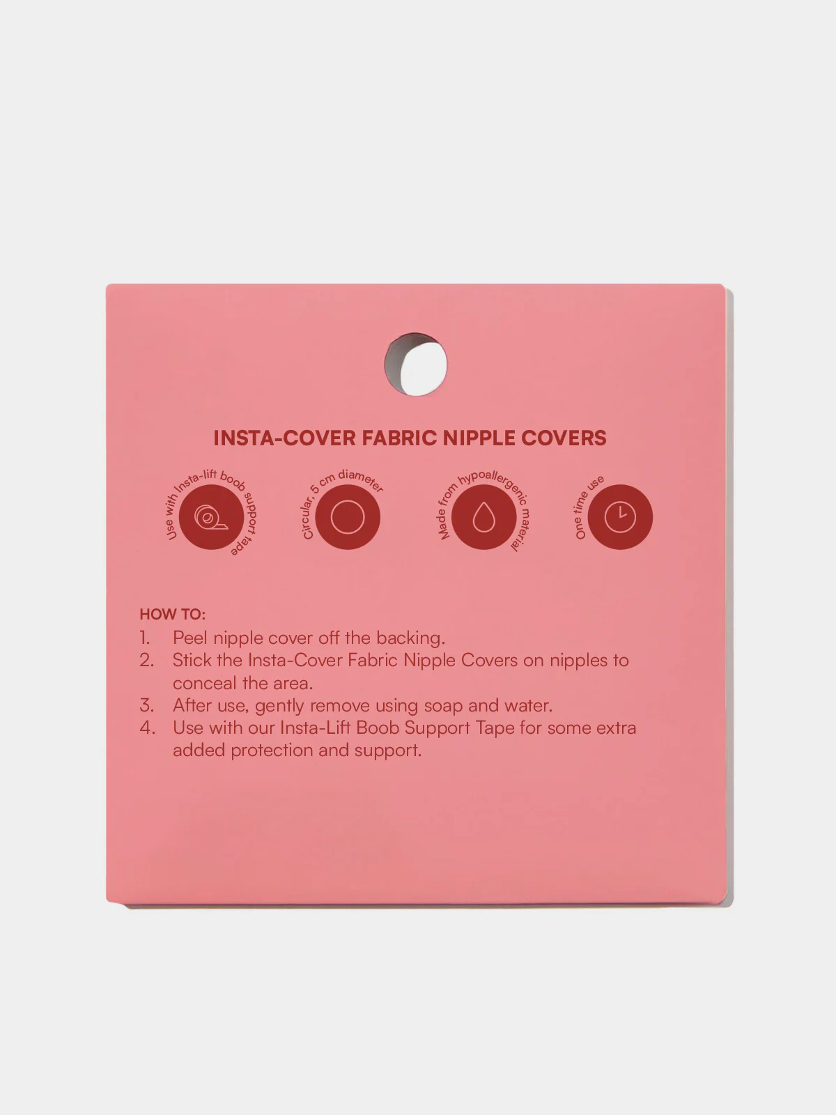 Insta-Cover Single Use Fabric Nipple Covers - Image 2