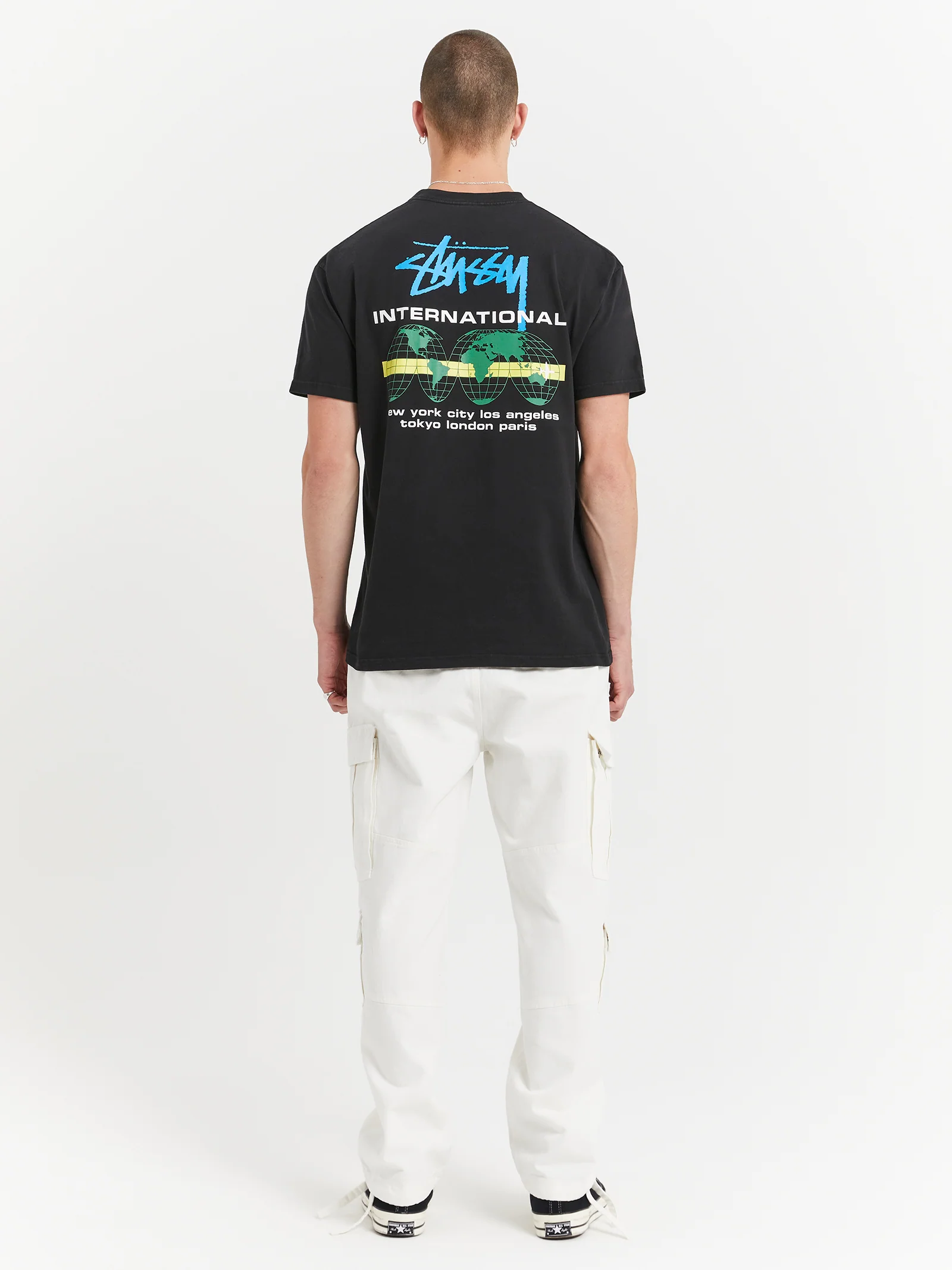International Globe Heavyweight Short Sleeve T-Shirt - Image 5