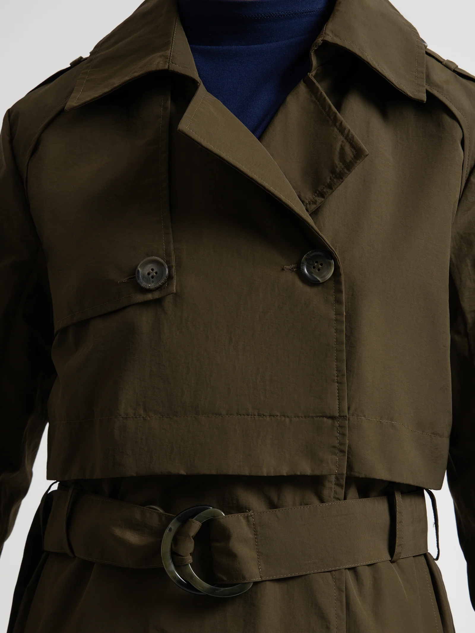 Ivy Zip Off Trench Coat - Image 3