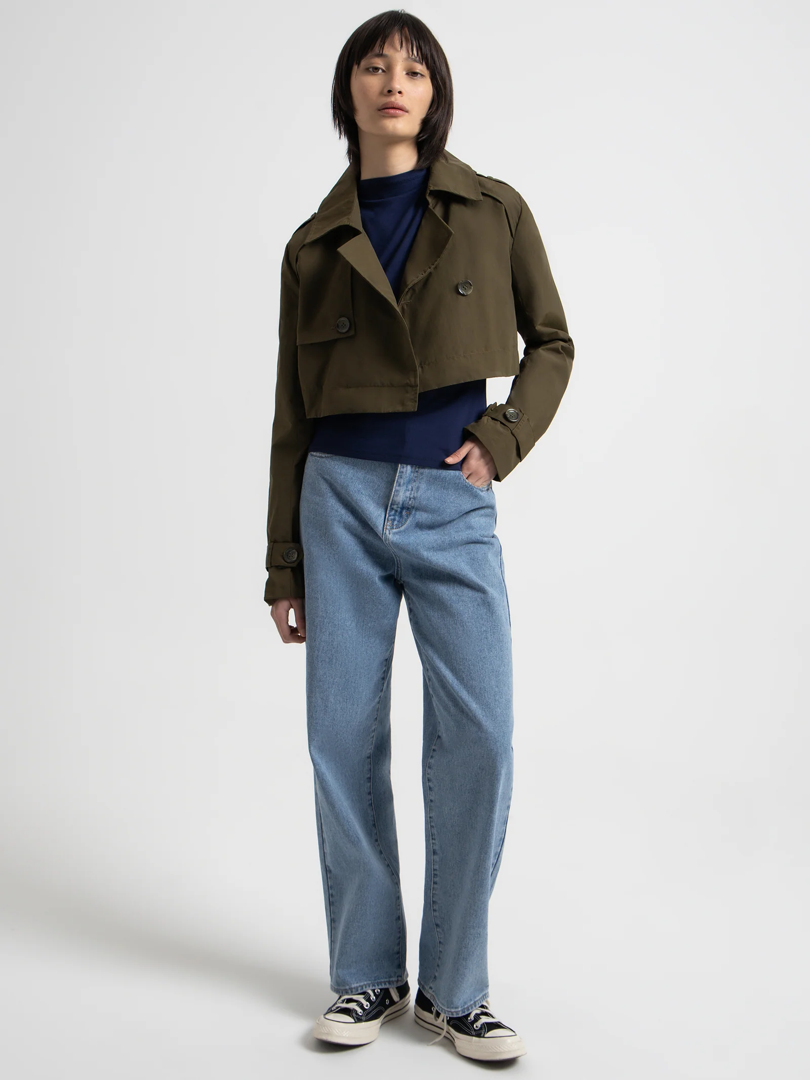 Ivy Zip Off Trench Coat - Image 5
