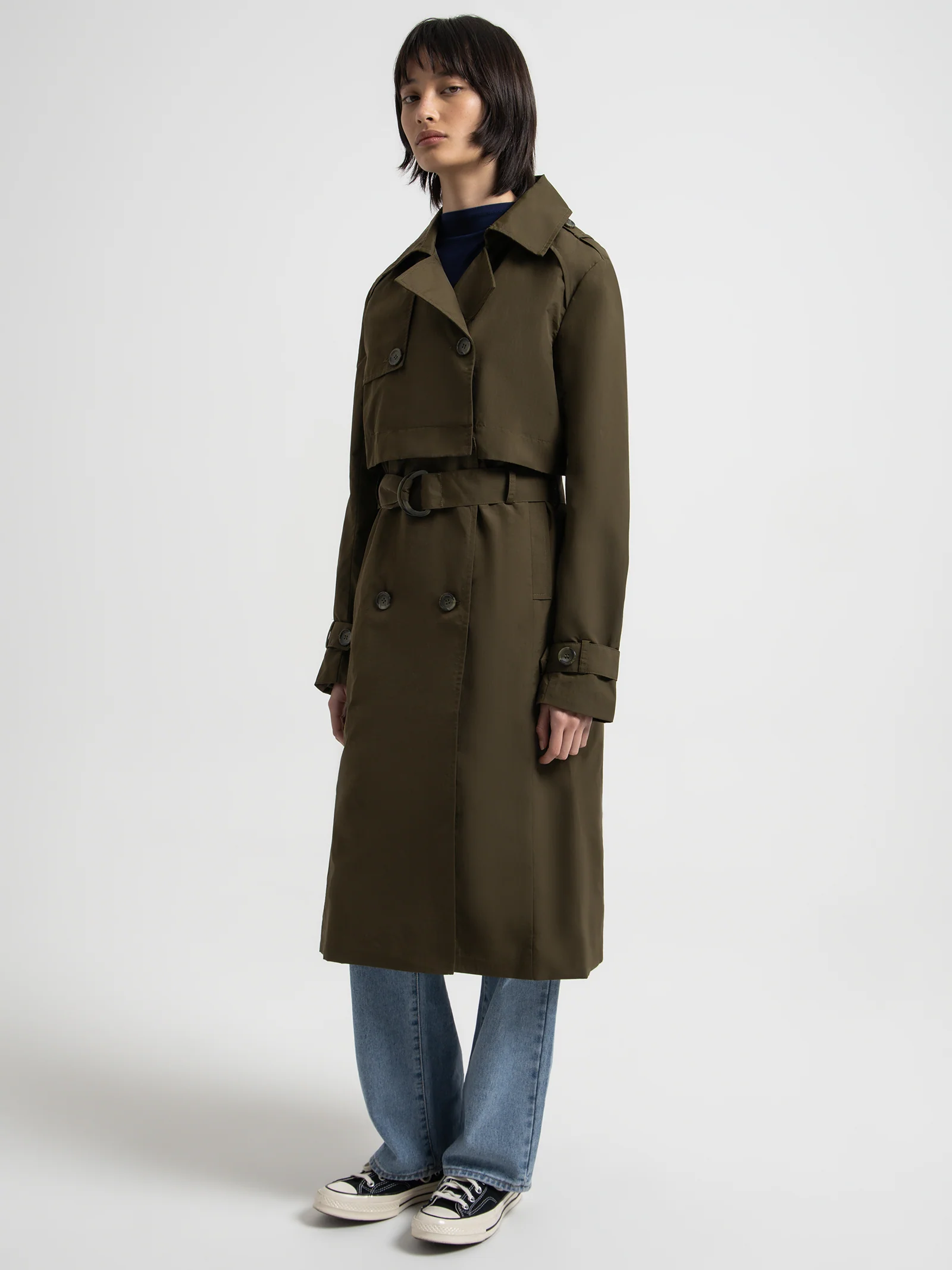 Ivy Zip Off Trench Coat - Image 6