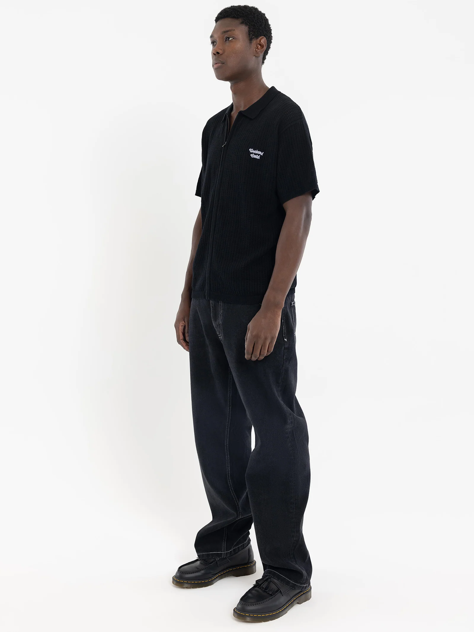 Jace Knit Zip Polo - Image 3