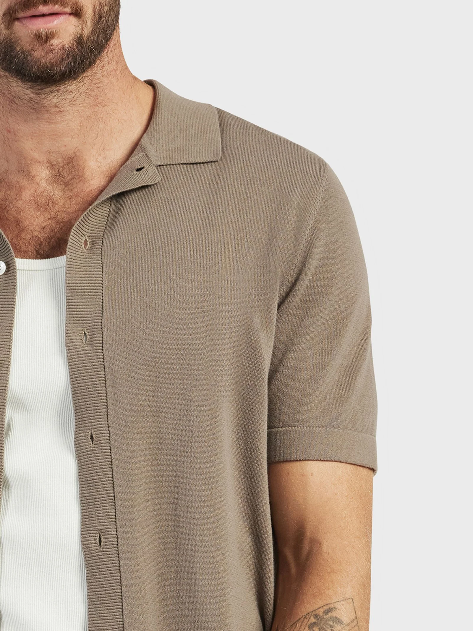 Jackson Rib Knit Polo - Image 3
