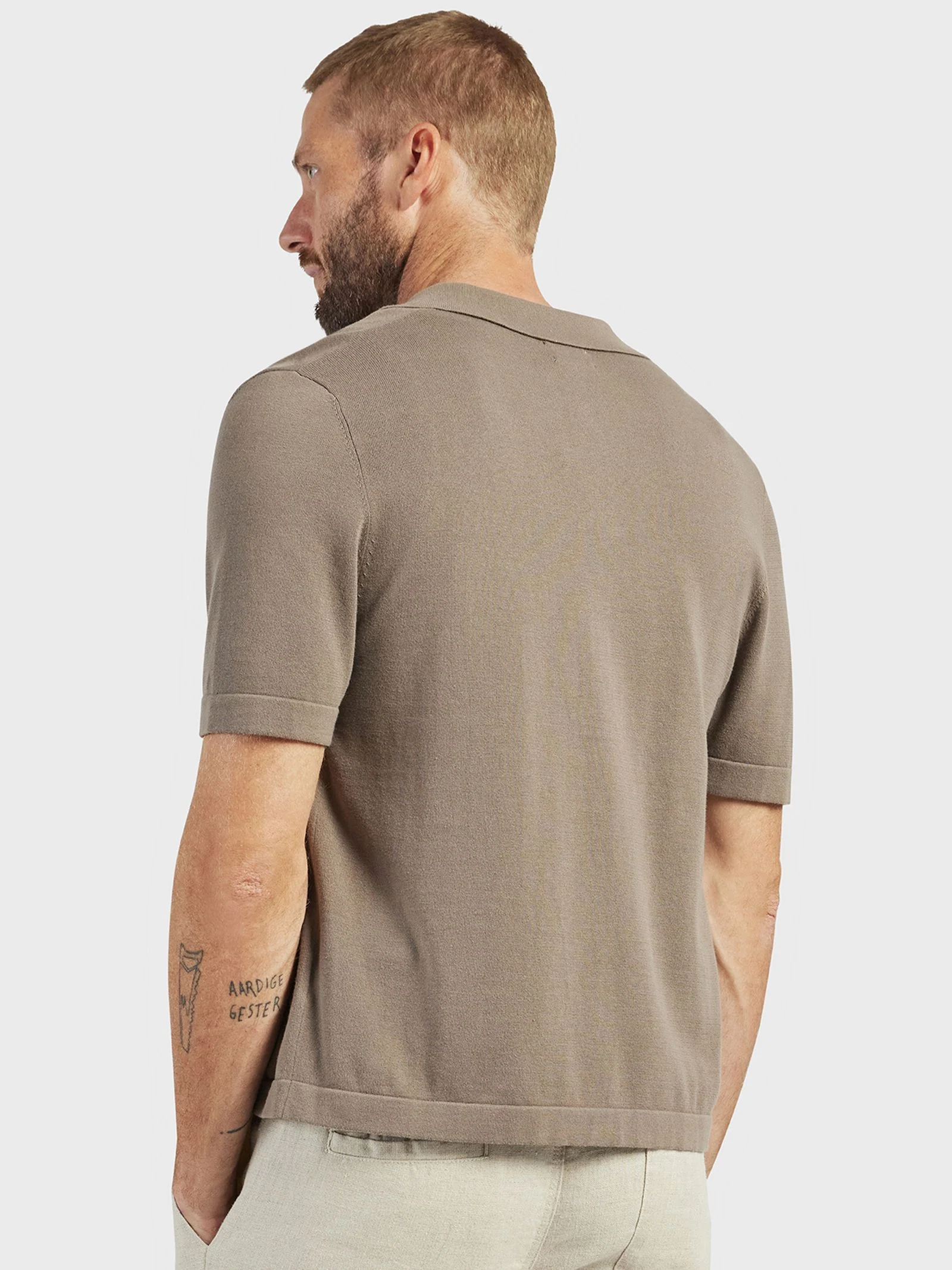 Jackson Rib Knit Polo - Image 4