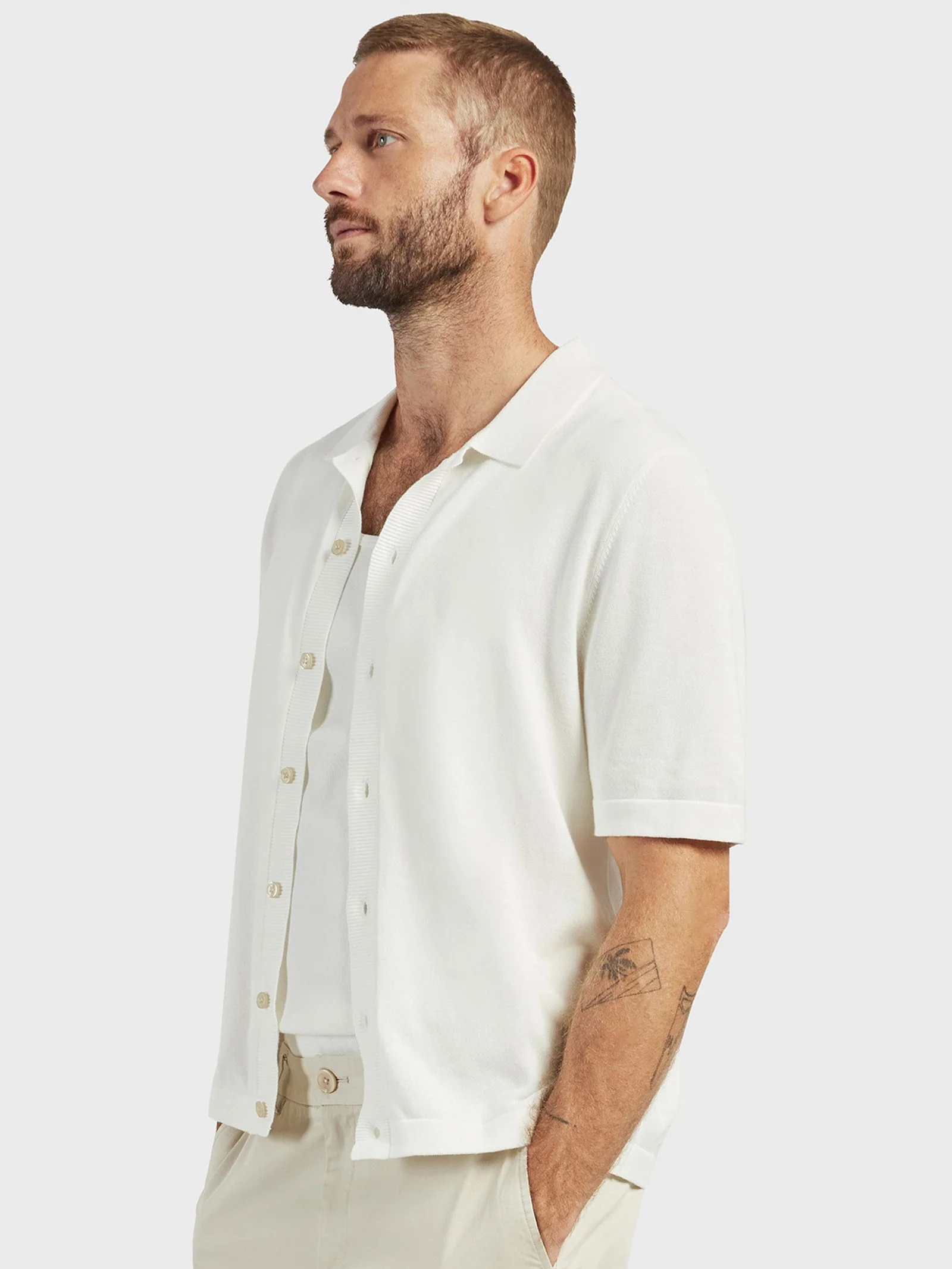 Jackson Rib Knit Polo - Image 2