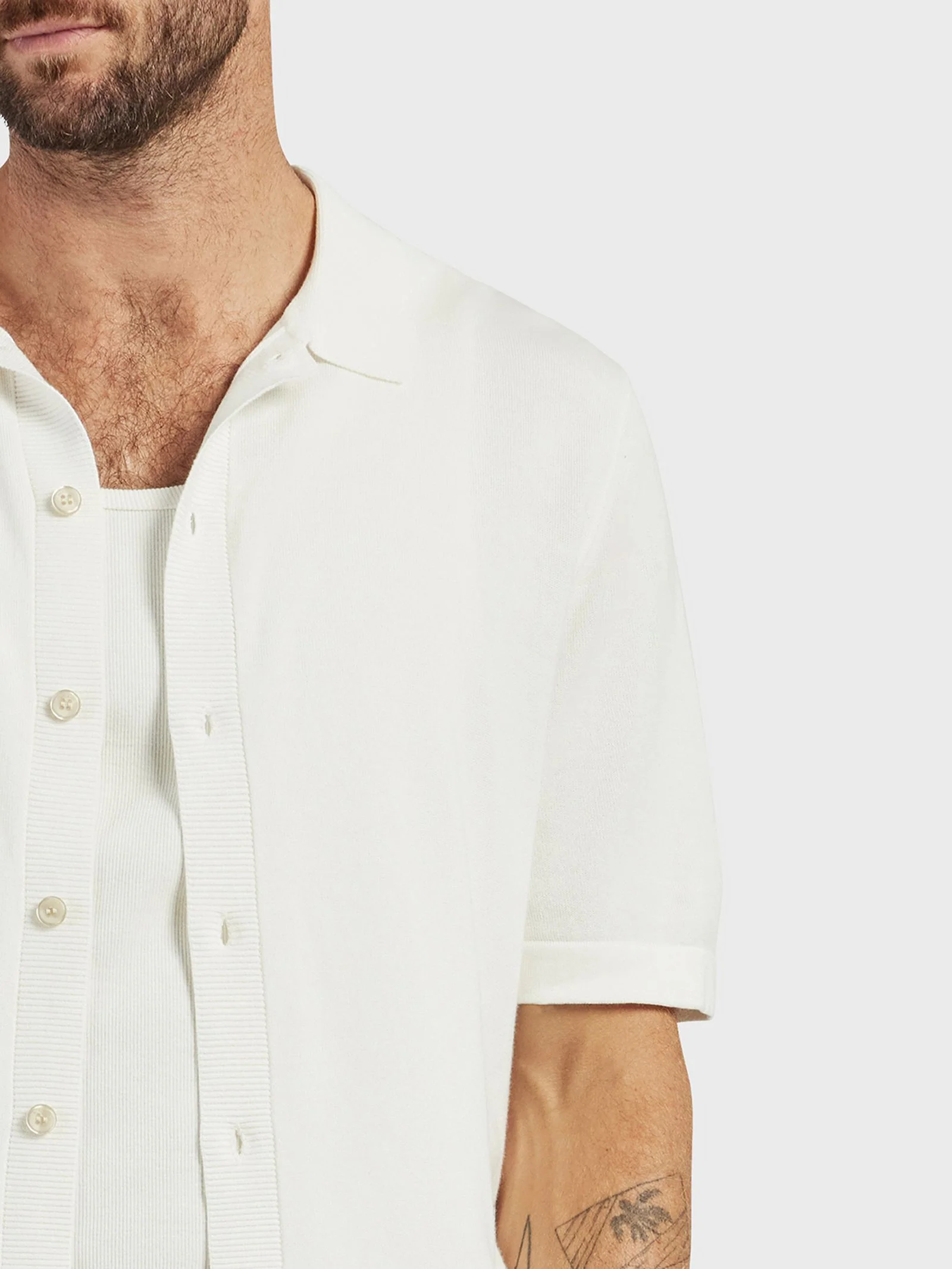 Jackson Rib Knit Polo - Image 3