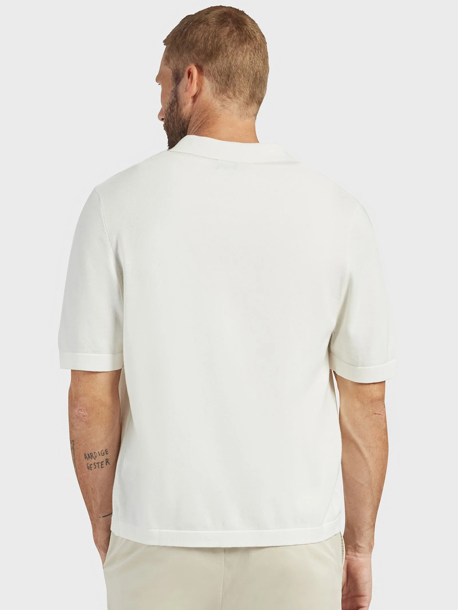 Jackson Rib Knit Polo - Image 4