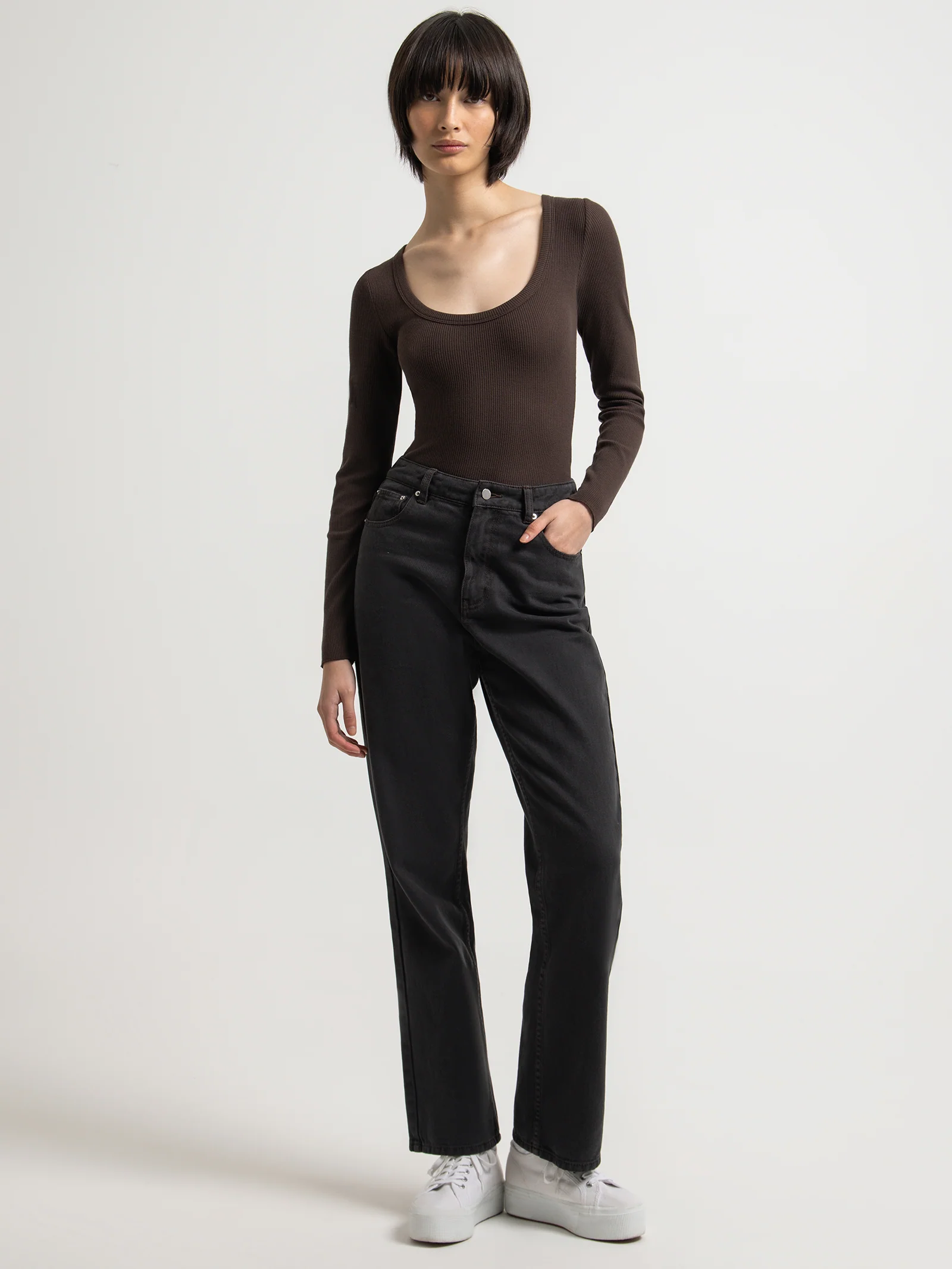 Jai Scoop Neck Bodysuit - Image 2