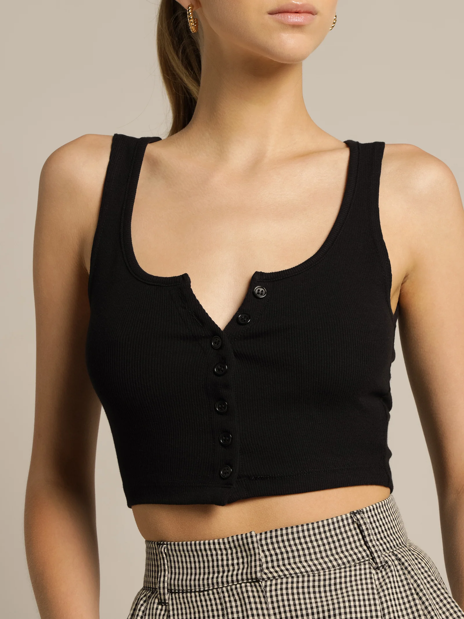 Jaide Button Up Tank - Image 3