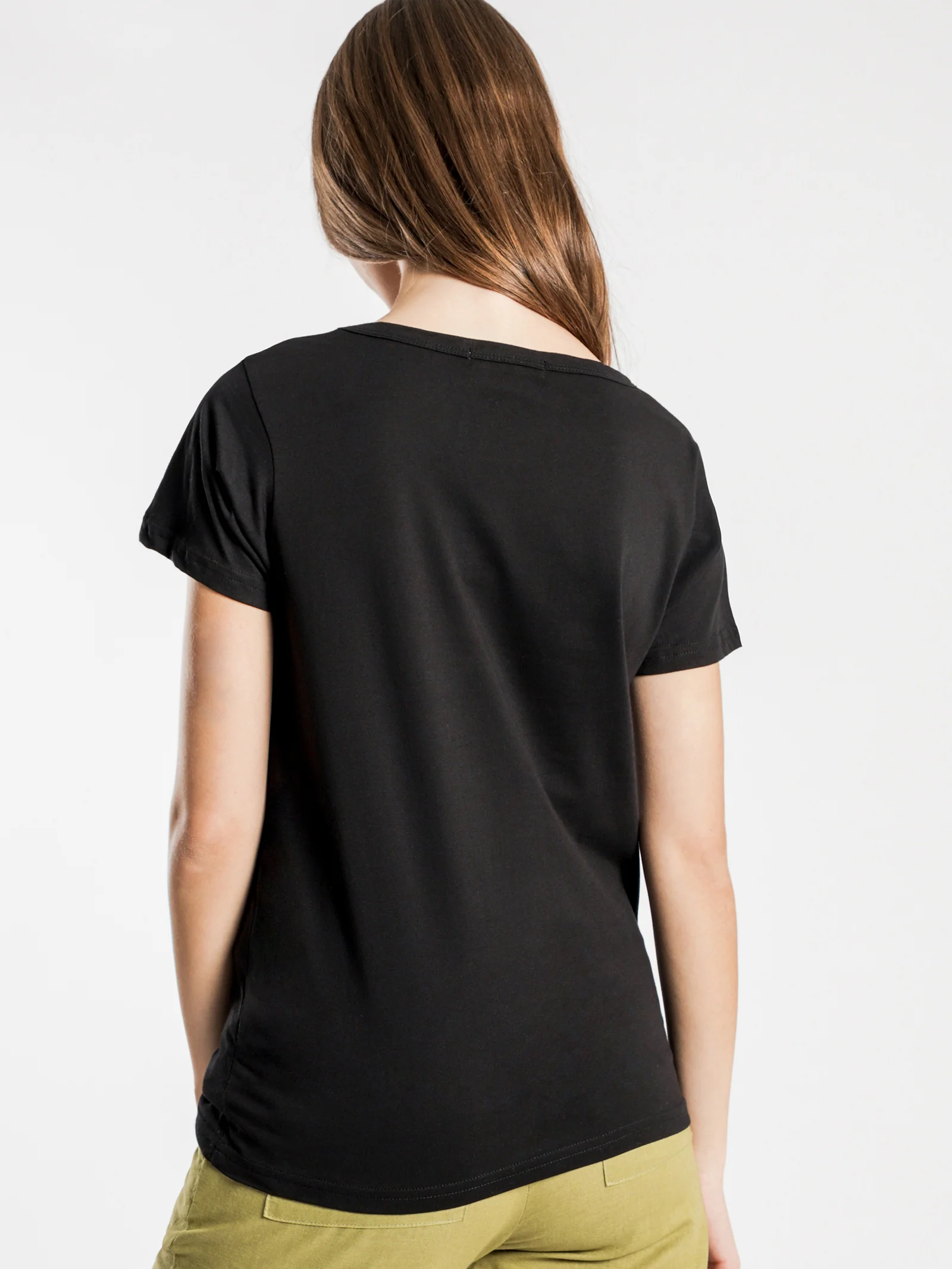 Jamie Basic Scoop T-Shirt - Image 2
