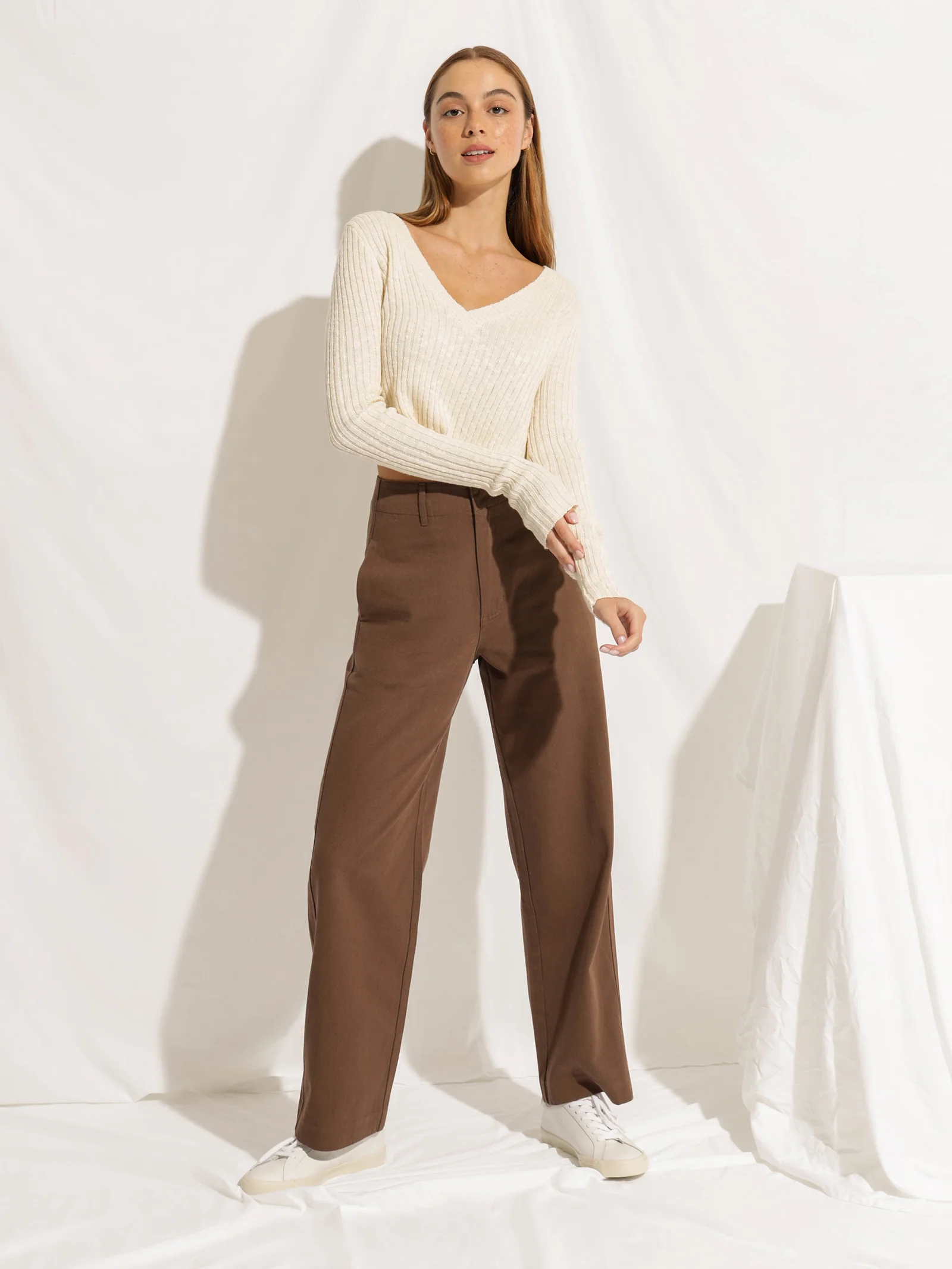 Jamie V Neck Knit - Image 3