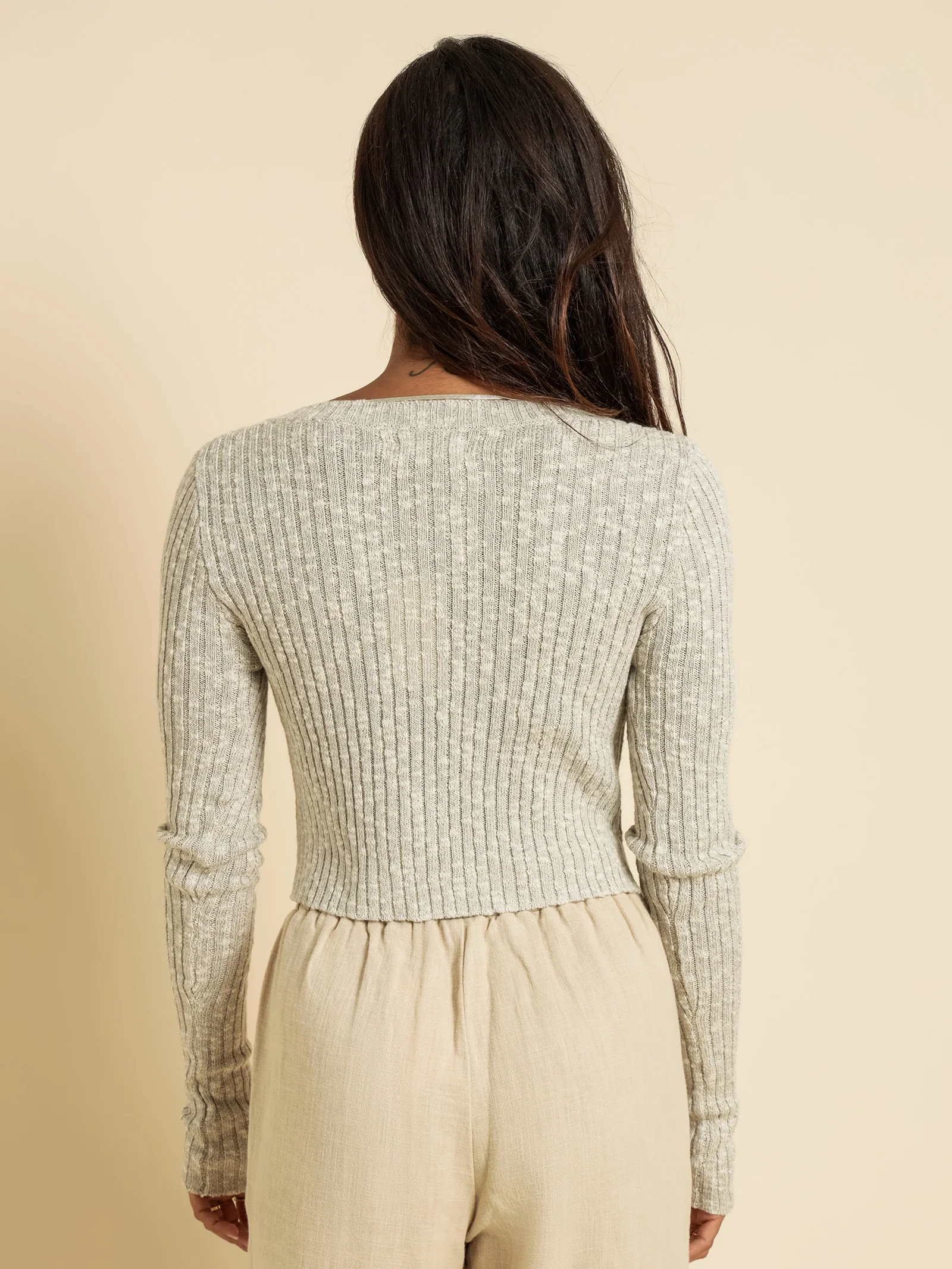 Jamie V Neck Knit - Image 6