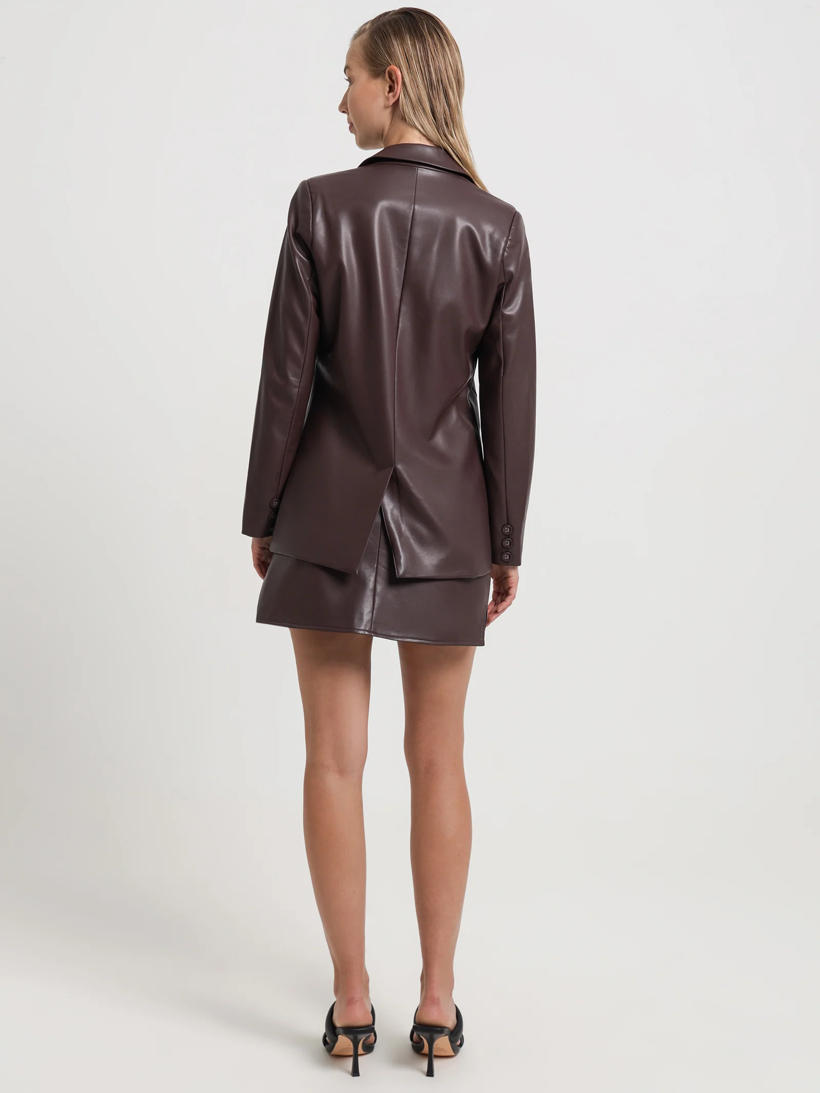 Jax Faux Leather Jacket - Image 6