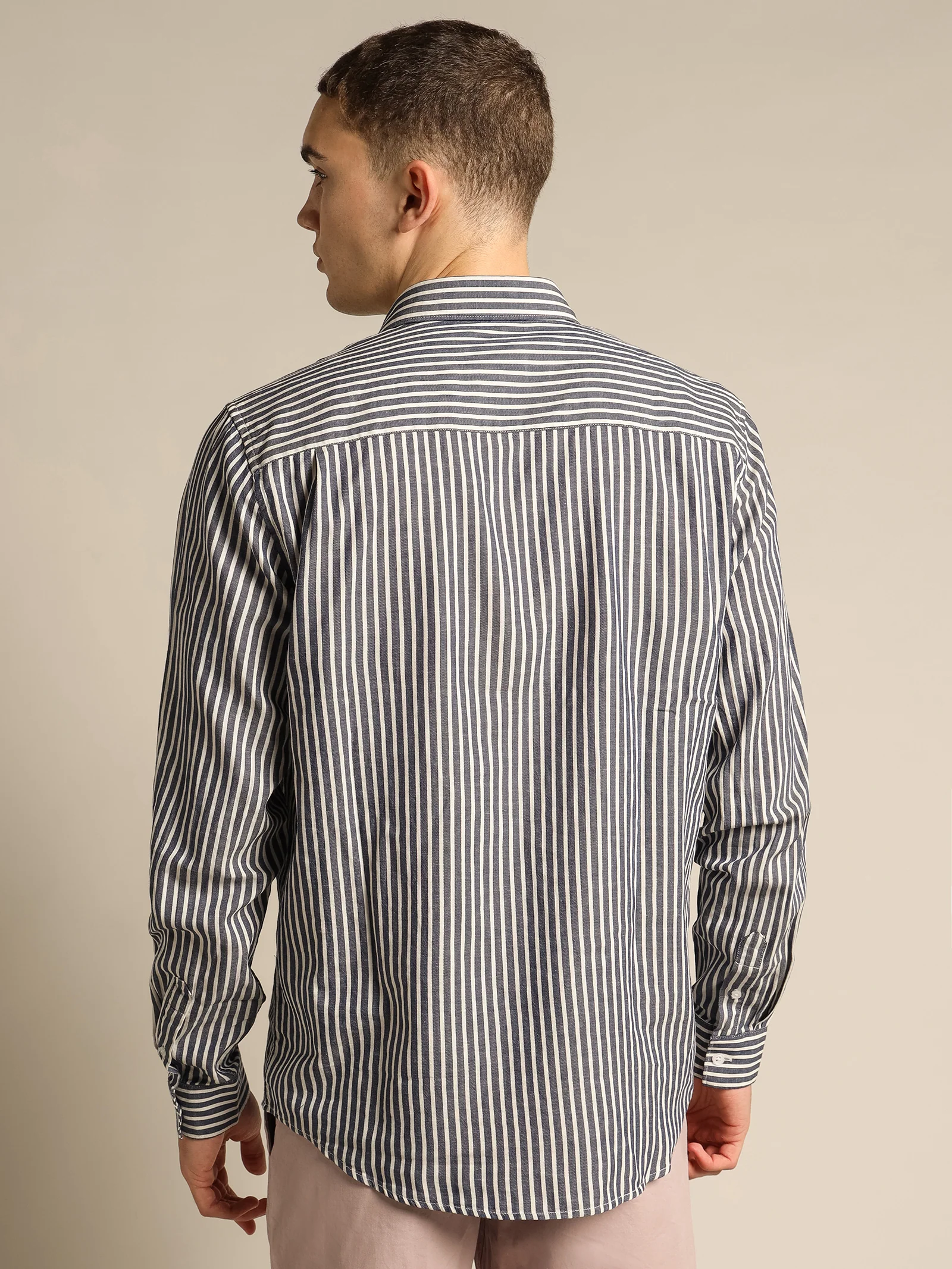 Jerry Stripe Long Sleeve Shirt - Image 6