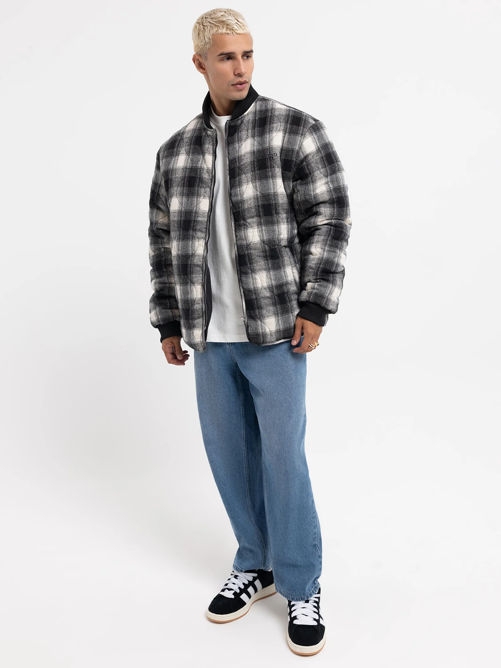 Jett Quilted Bomber - Image 3