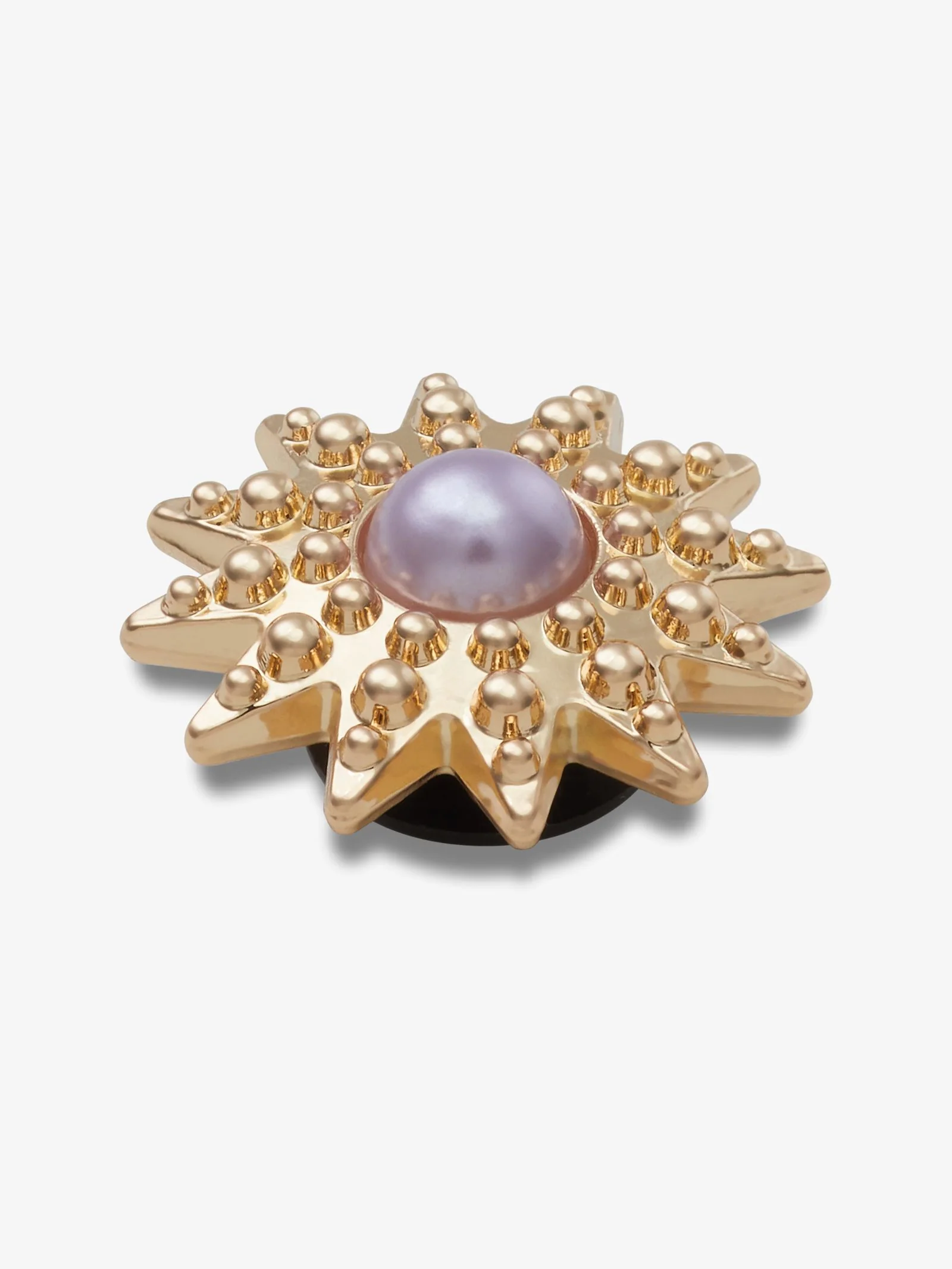 Purple Pearl Starburst Shoe Charm - Image 2
