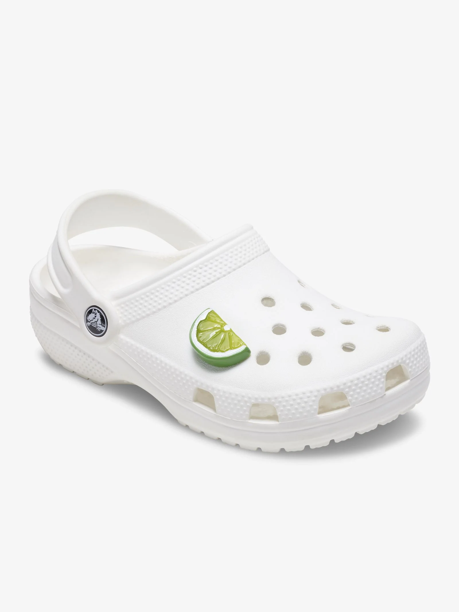 Shiny Lime Slice Shoe Charm - Image 3