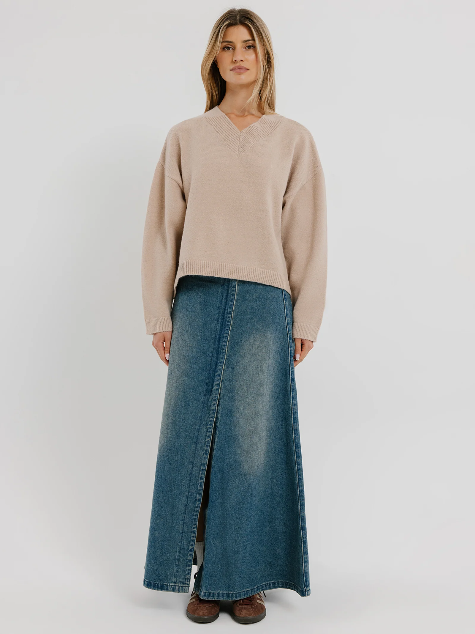 Joanna V-Neck Sweater - Image 2