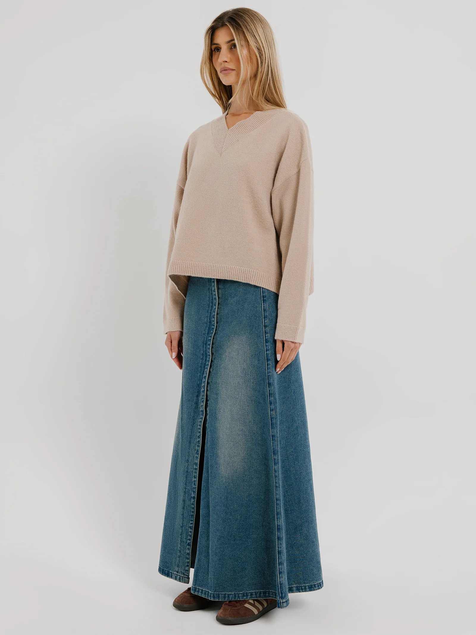 Joanna V-Neck Sweater - Image 3