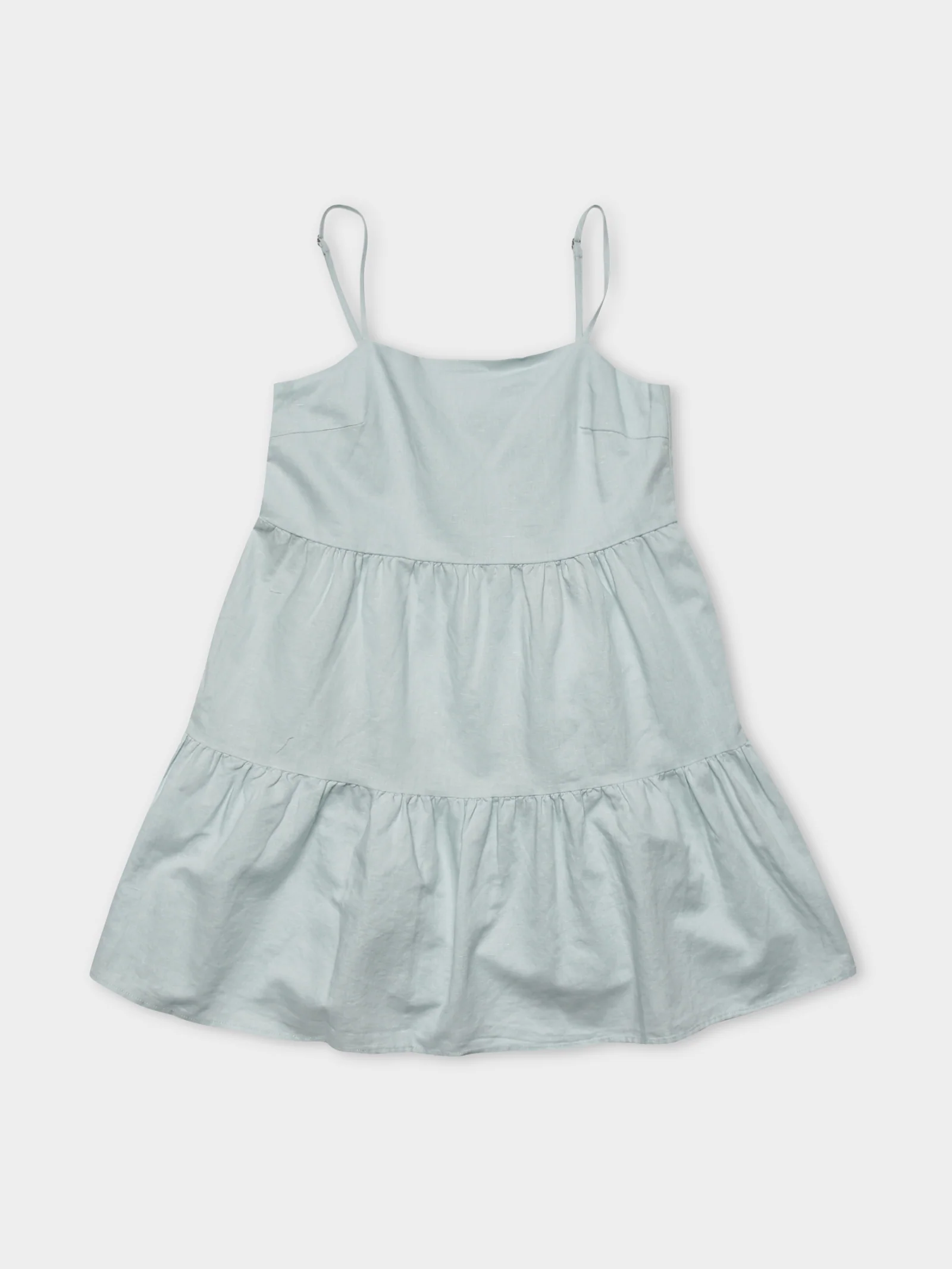Jones Linen Mini Dress - Image 7