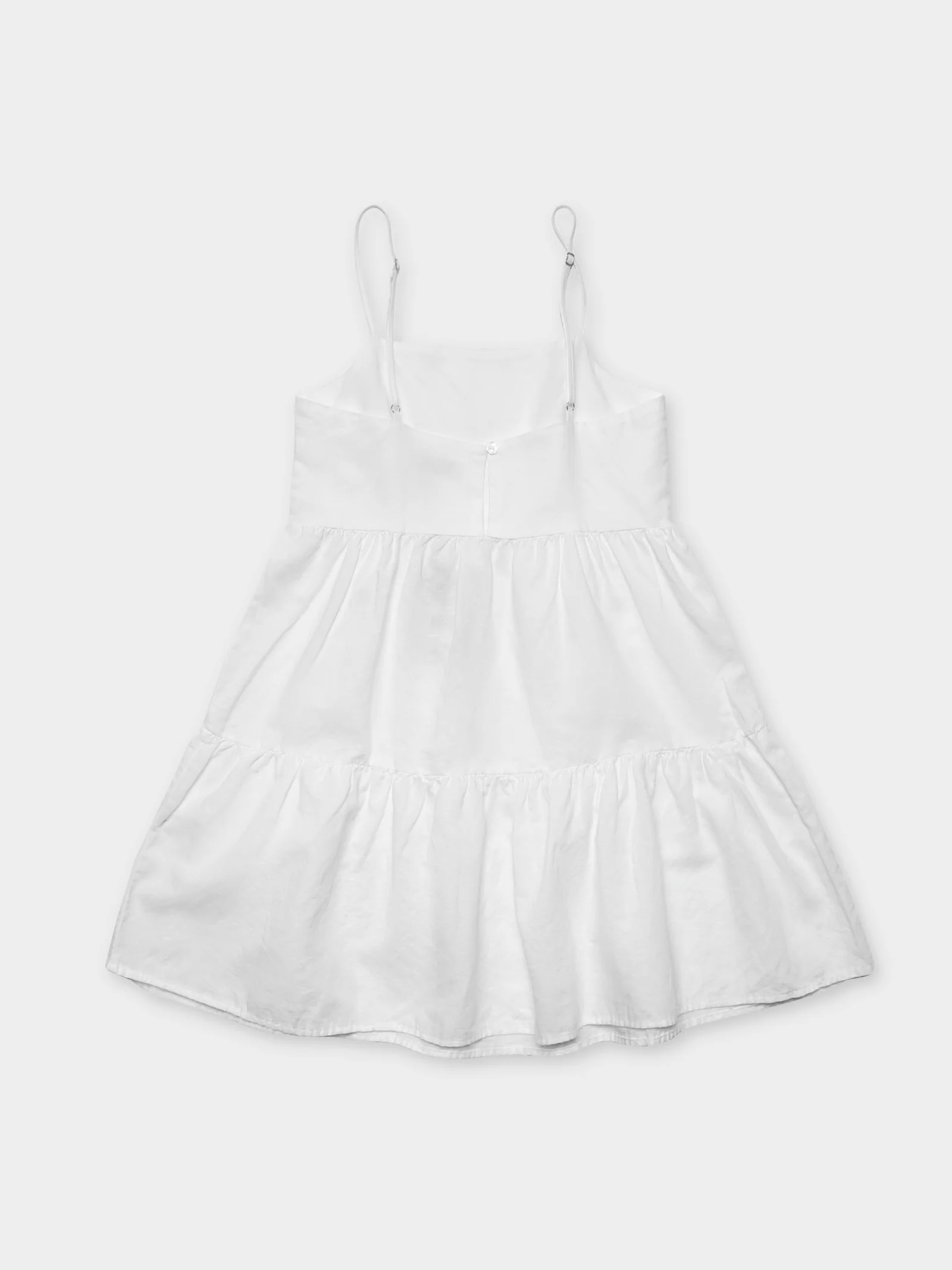Jones Linen Mini Dress - Image 11