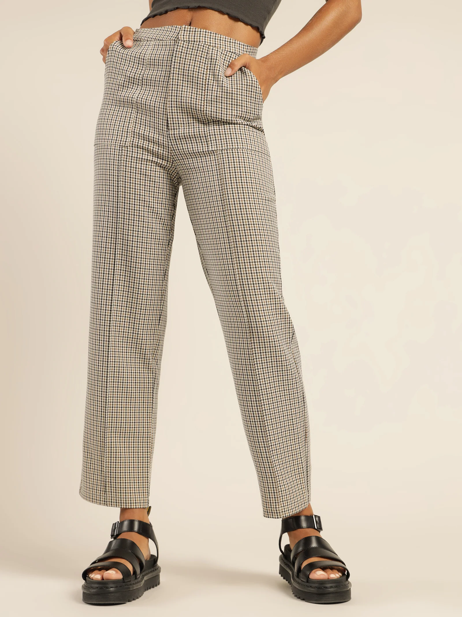 Jordan Cigarette Check Pants - Image 3