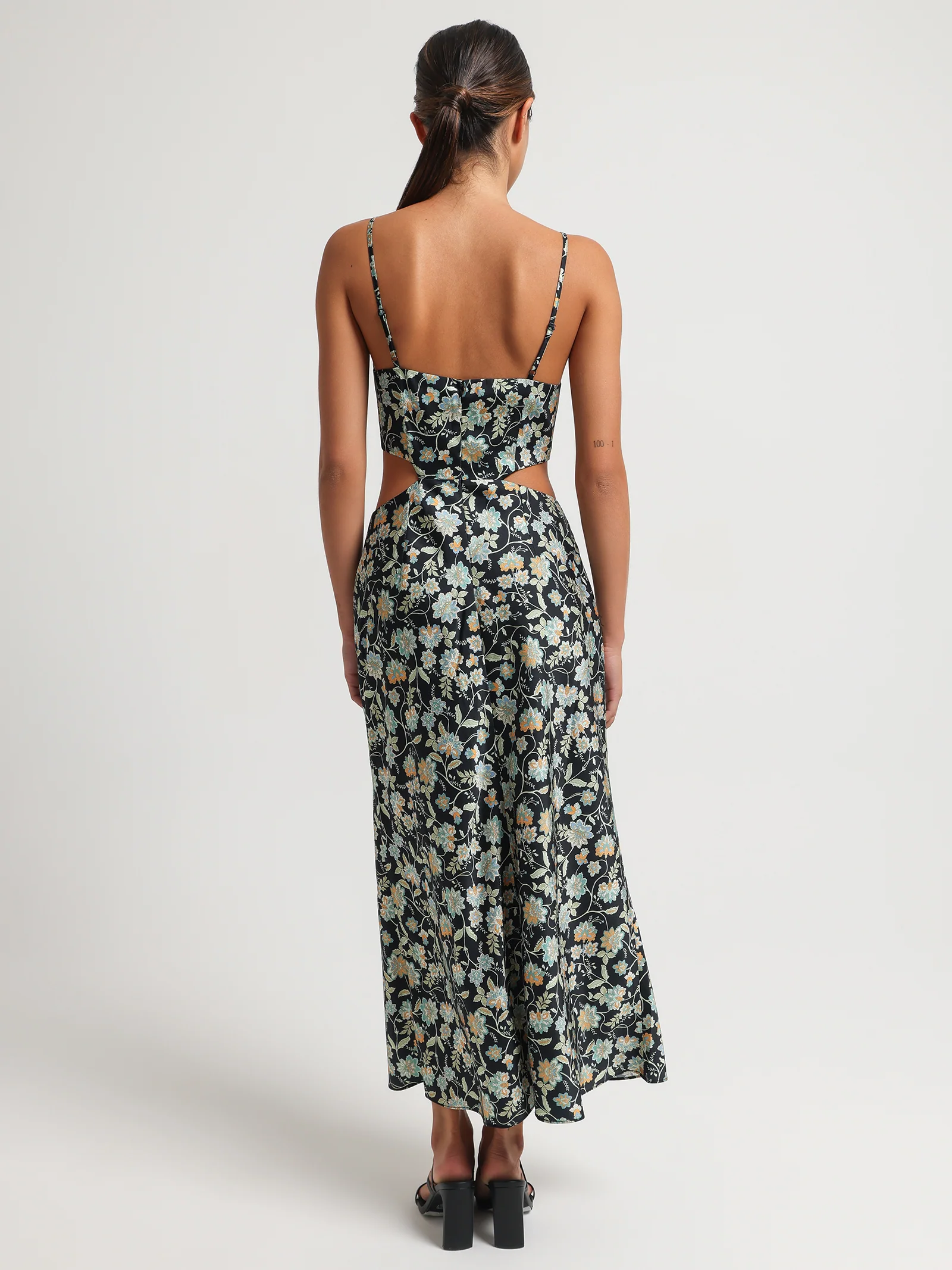 Juliet Ruched Midi Dress - Image 5