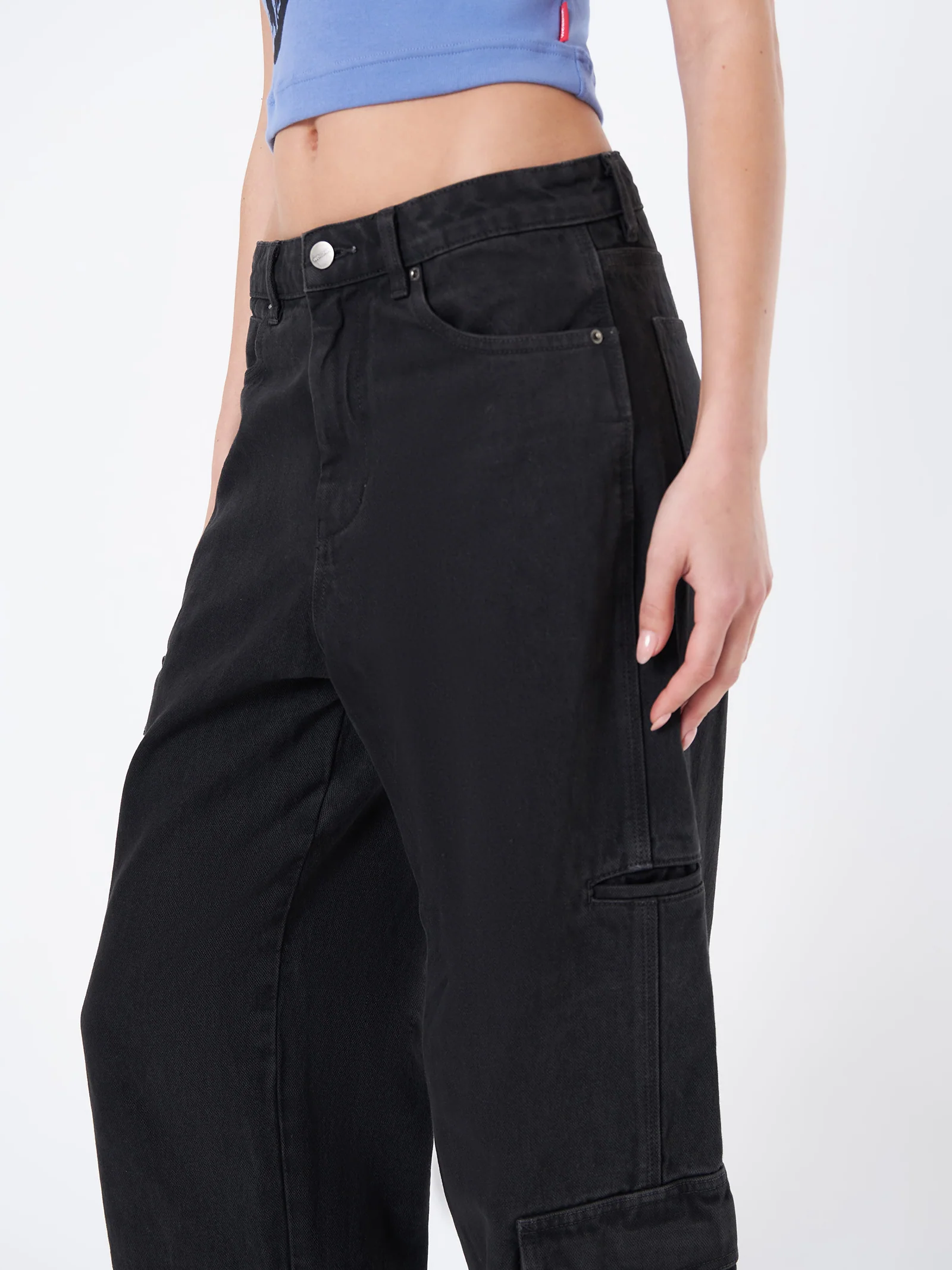Junkyard Cargo Big Baggy Jeans - Image 4