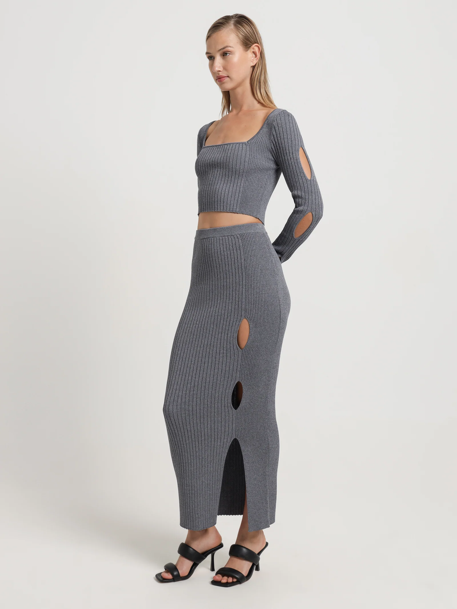 Kaesha Knit Midi Skirt - Image 5