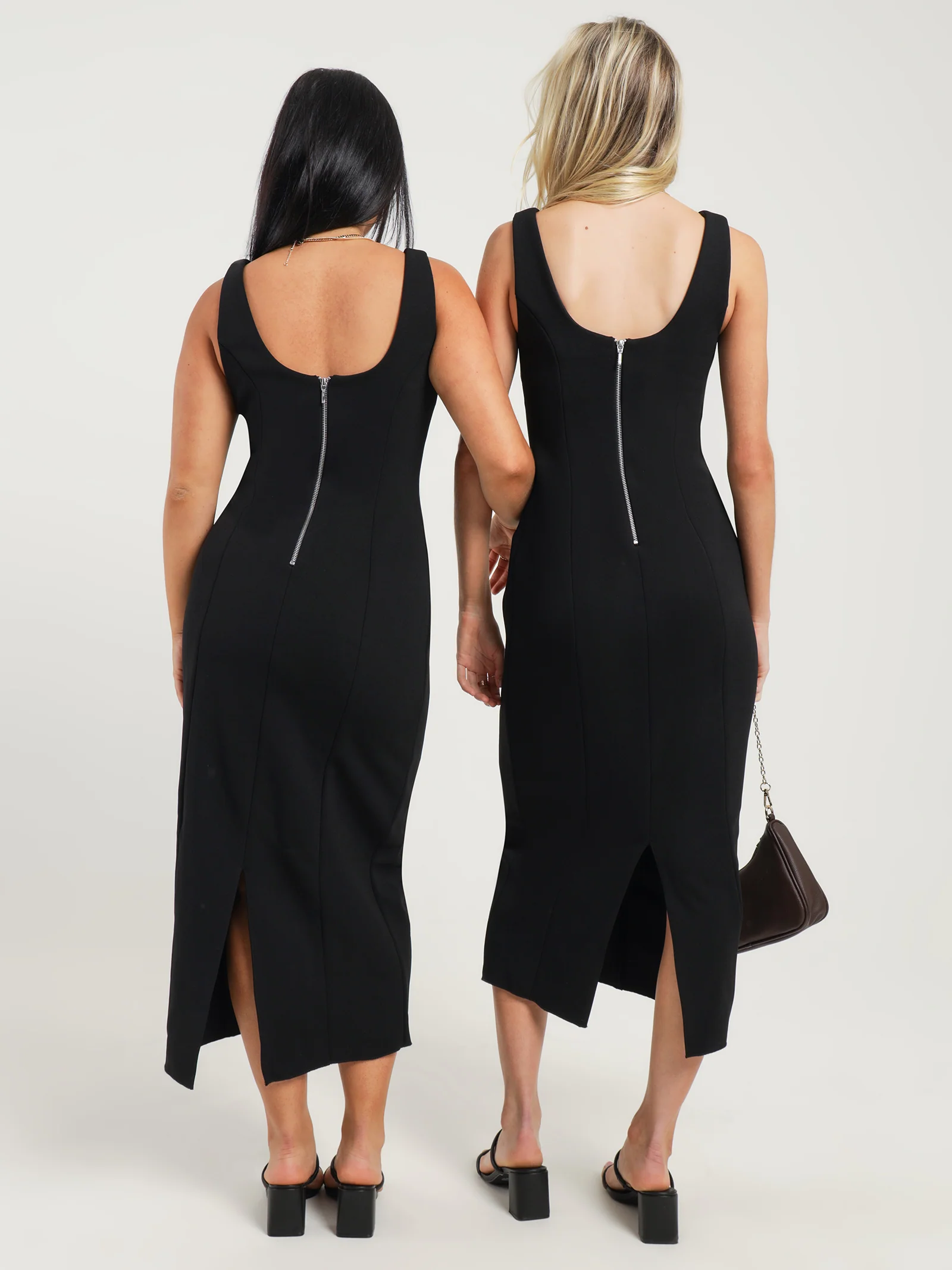 Keisha Bonded Midi Dress - Image 5