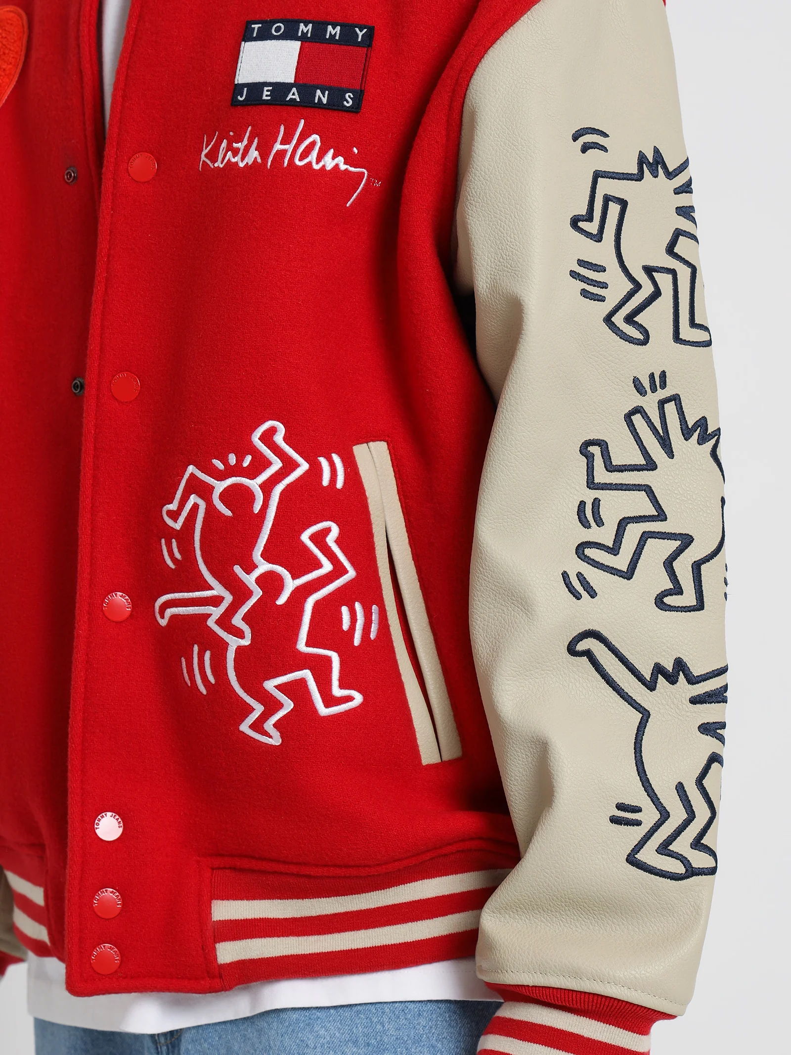 Keith Haring Varsity Jacket - Image 3