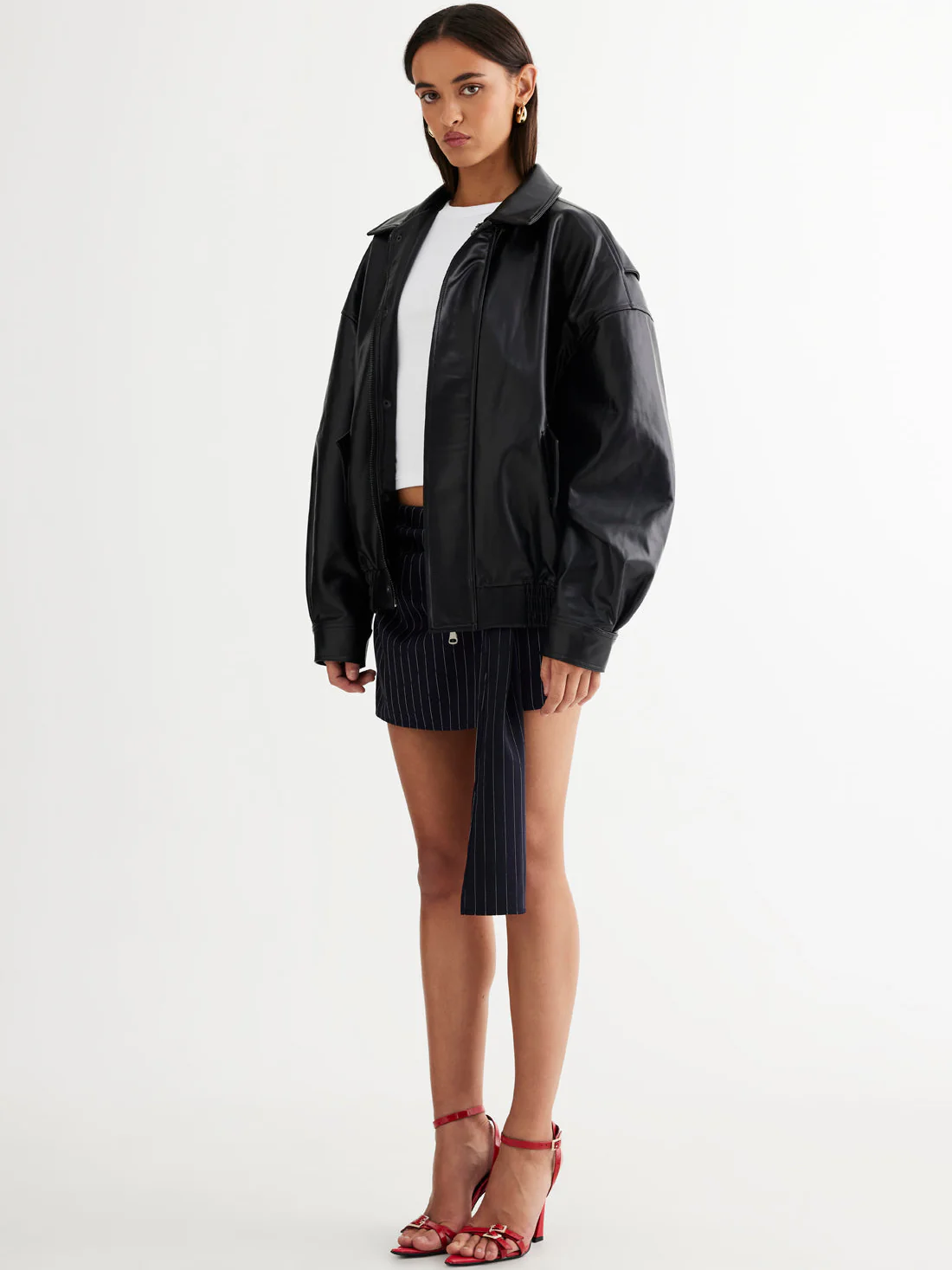 Kenny Oversized Bomber Jacket - Image 2