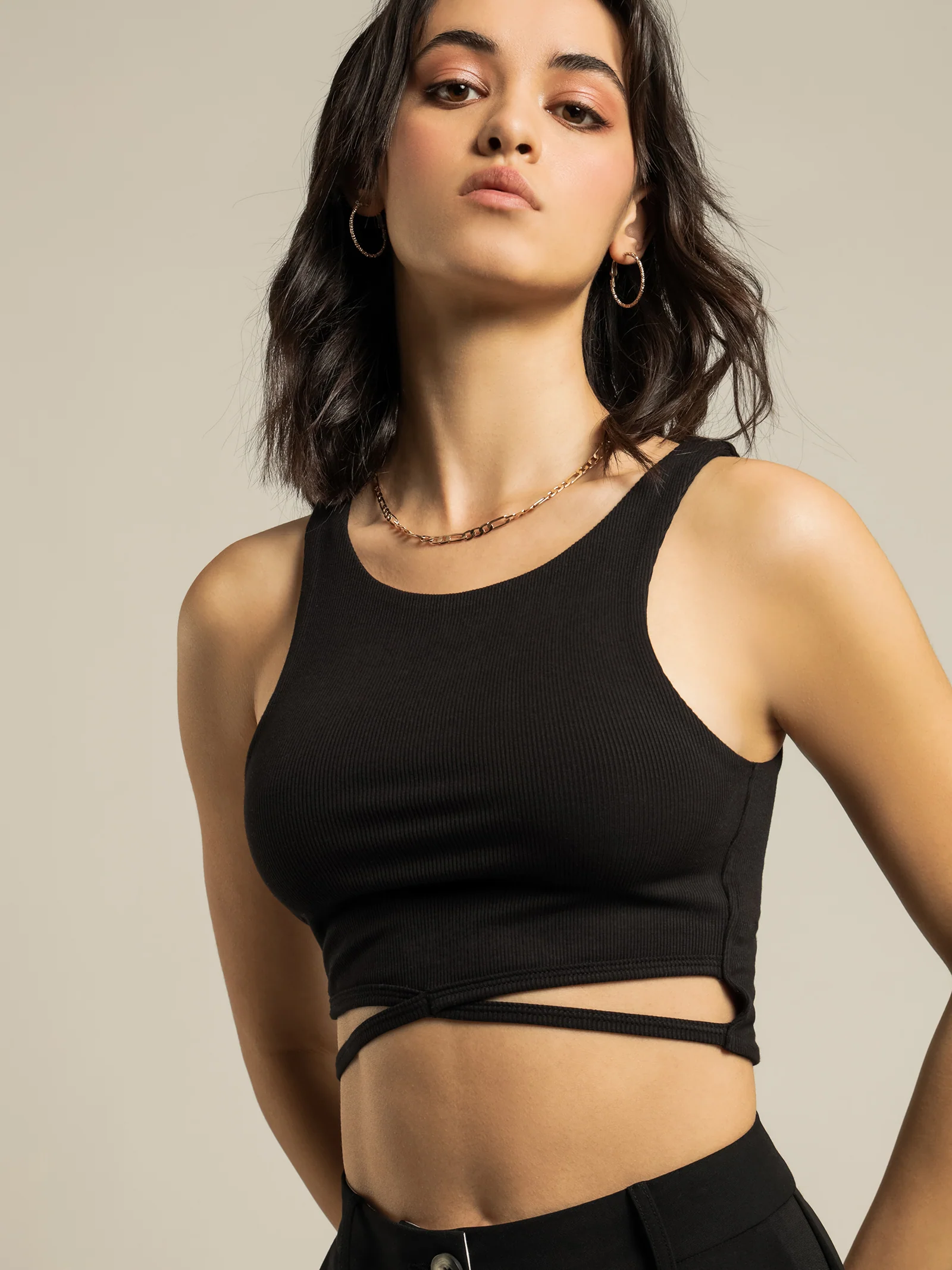 Khloe Rib Tank - Image 2