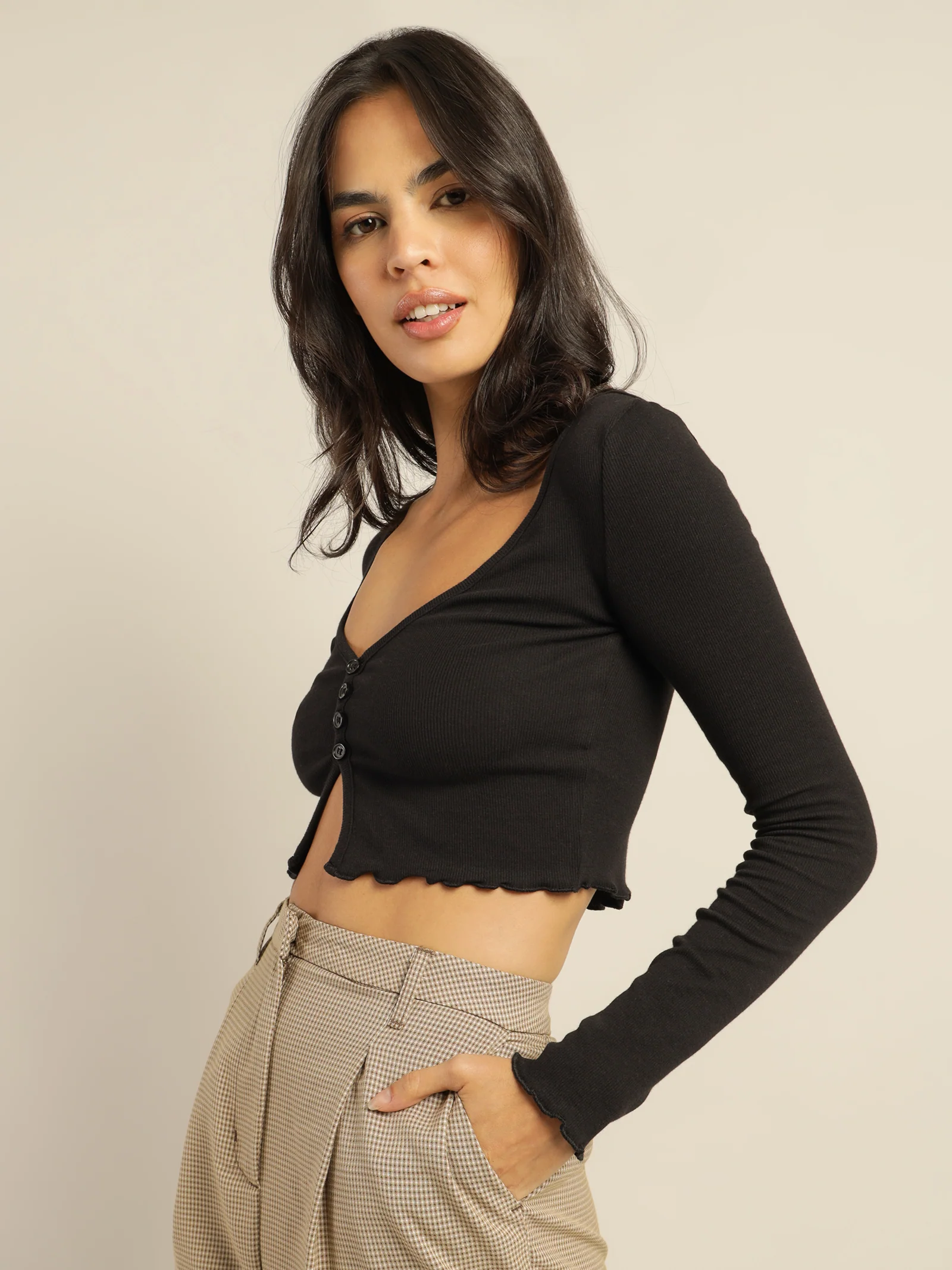 Kiana Rib Cardi - Image 4