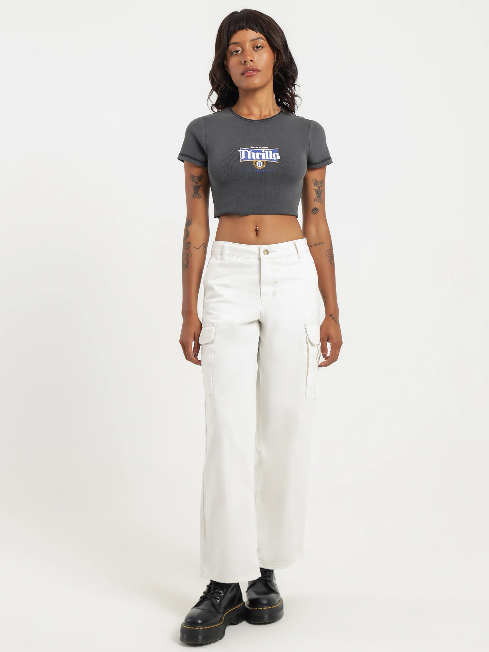 King of Thrills Baby Crop T-Shirt - Image 3