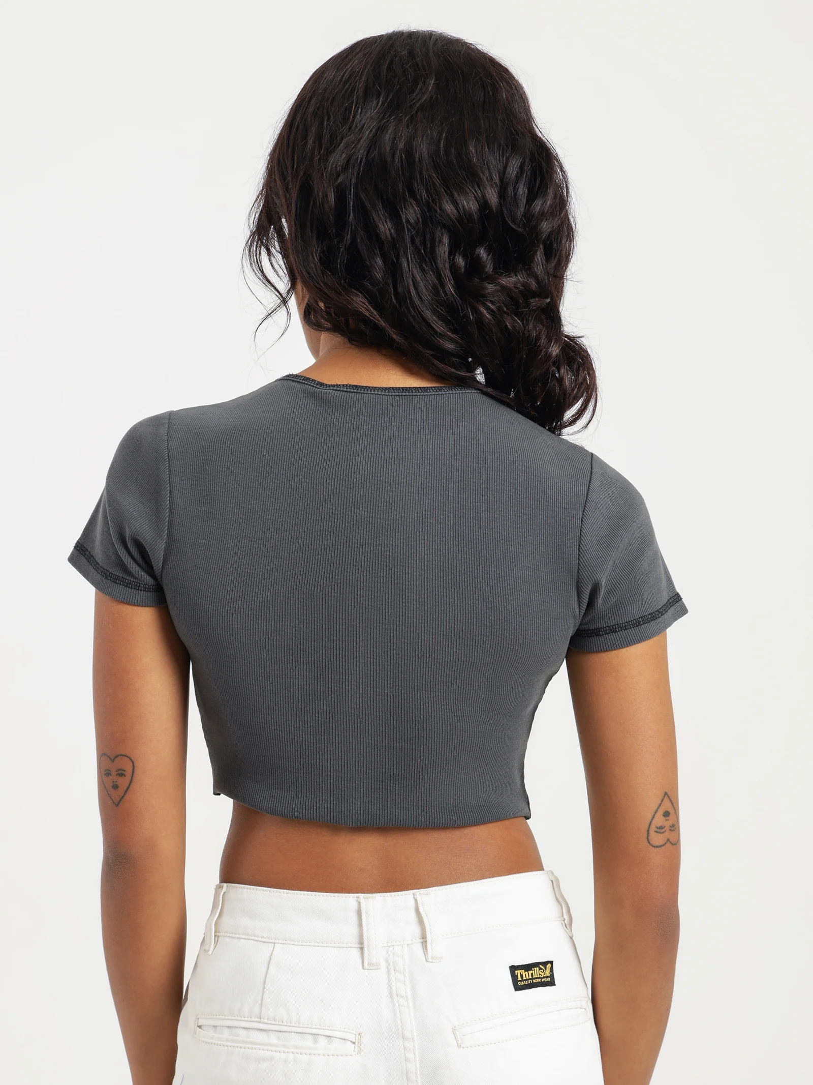 King of Thrills Baby Crop T-Shirt - Image 5