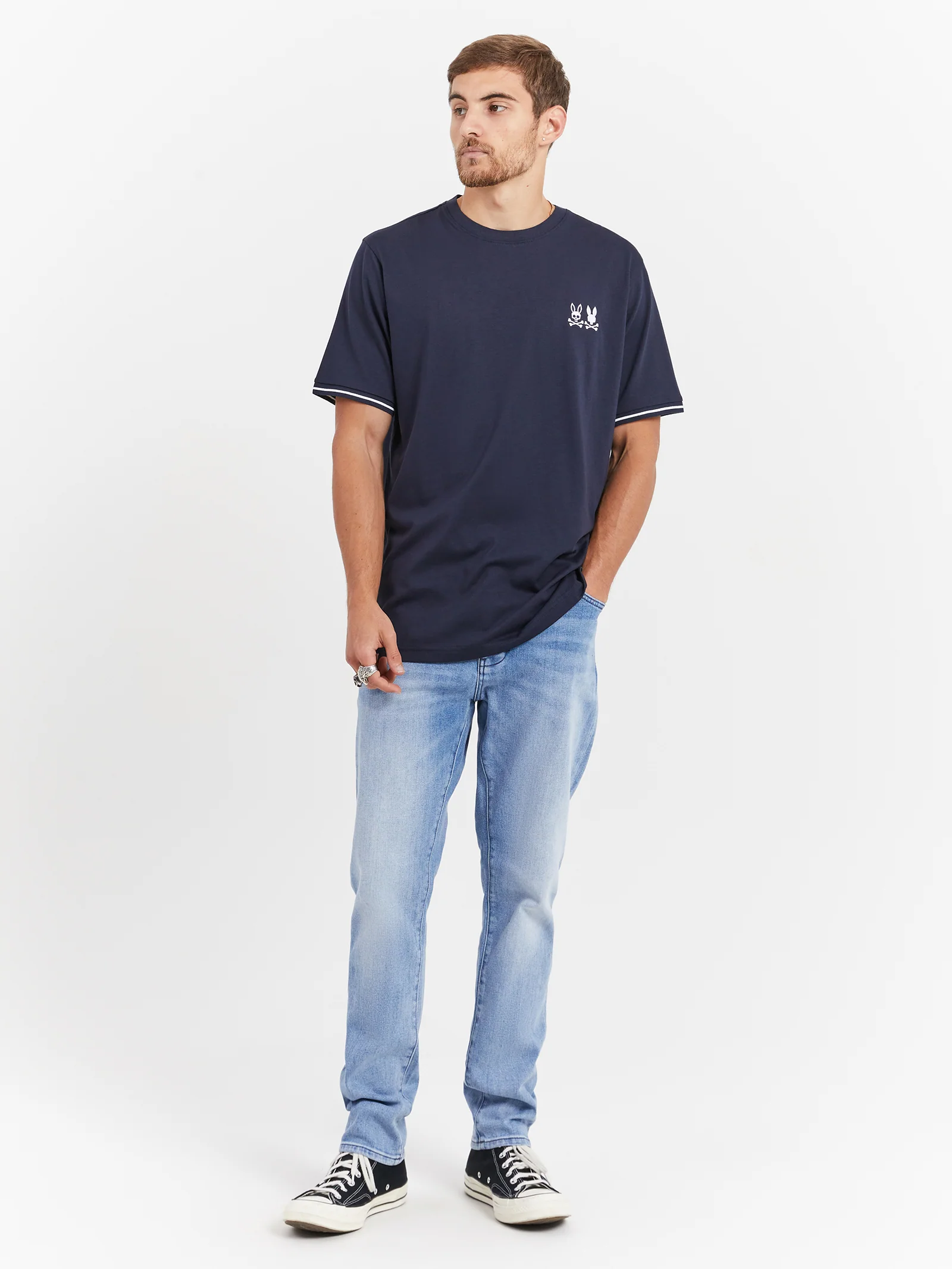 Kingwood Embroidered Twin Bunny T-Shirt - Image 2