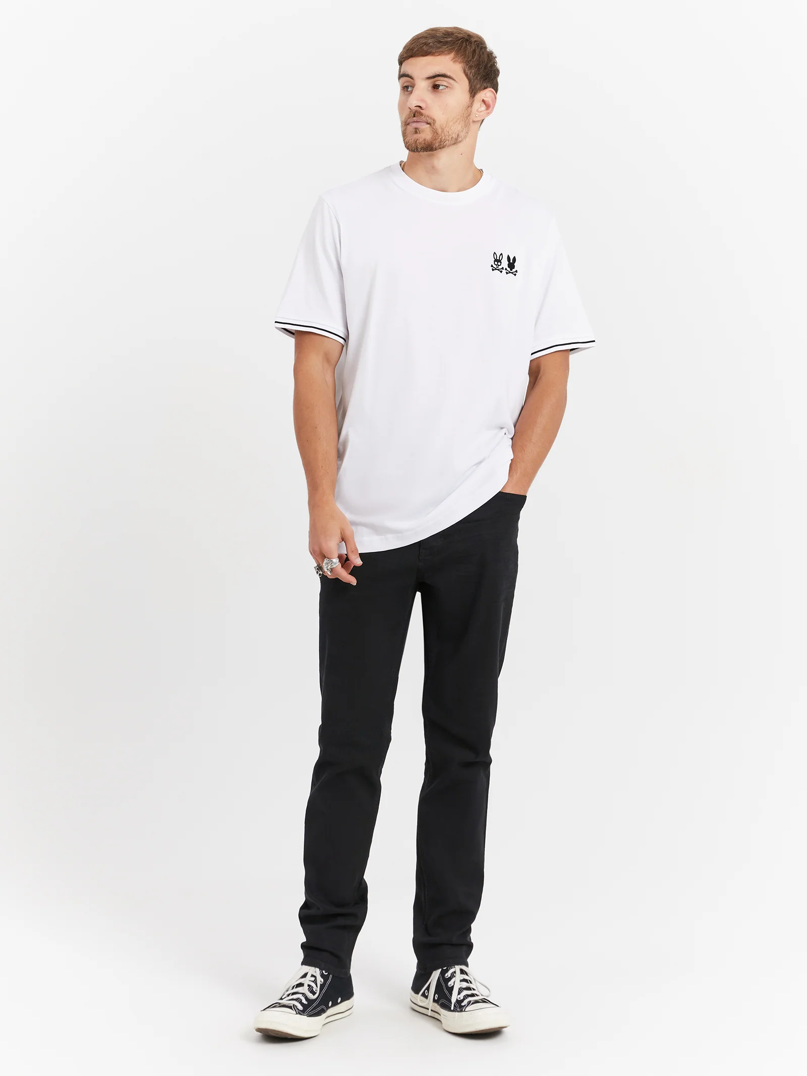 Kingwood Embroidered Twin Bunny T-Shirt - Image 2