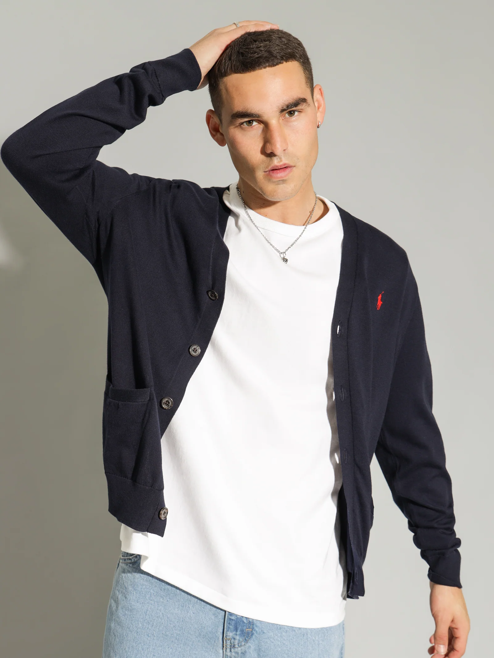 Knit Cardigan - Image 3