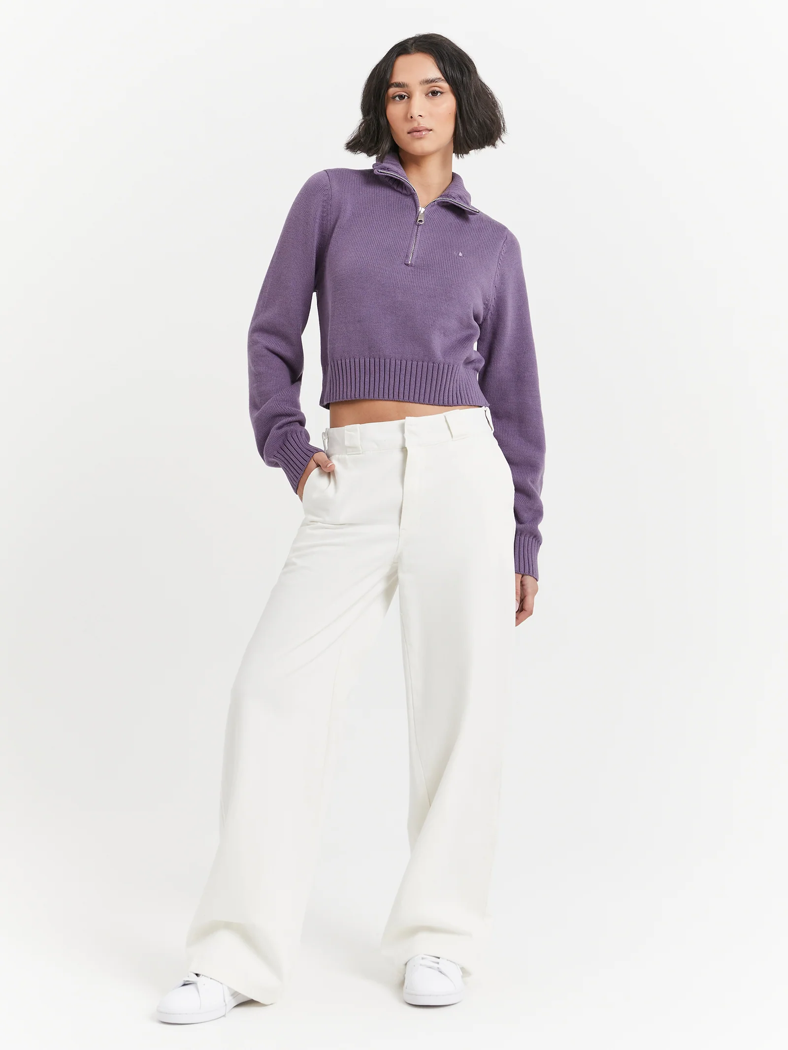 Knit Half Zip - Image 2
