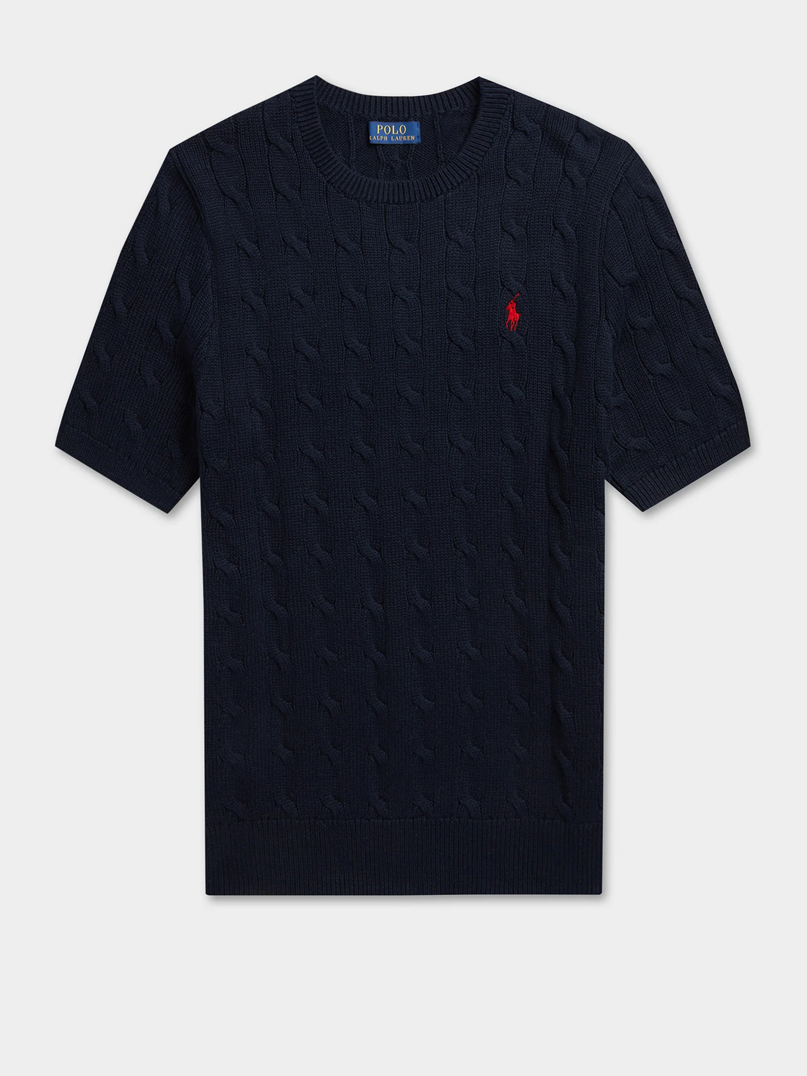 Knitted Short Sleeve Top