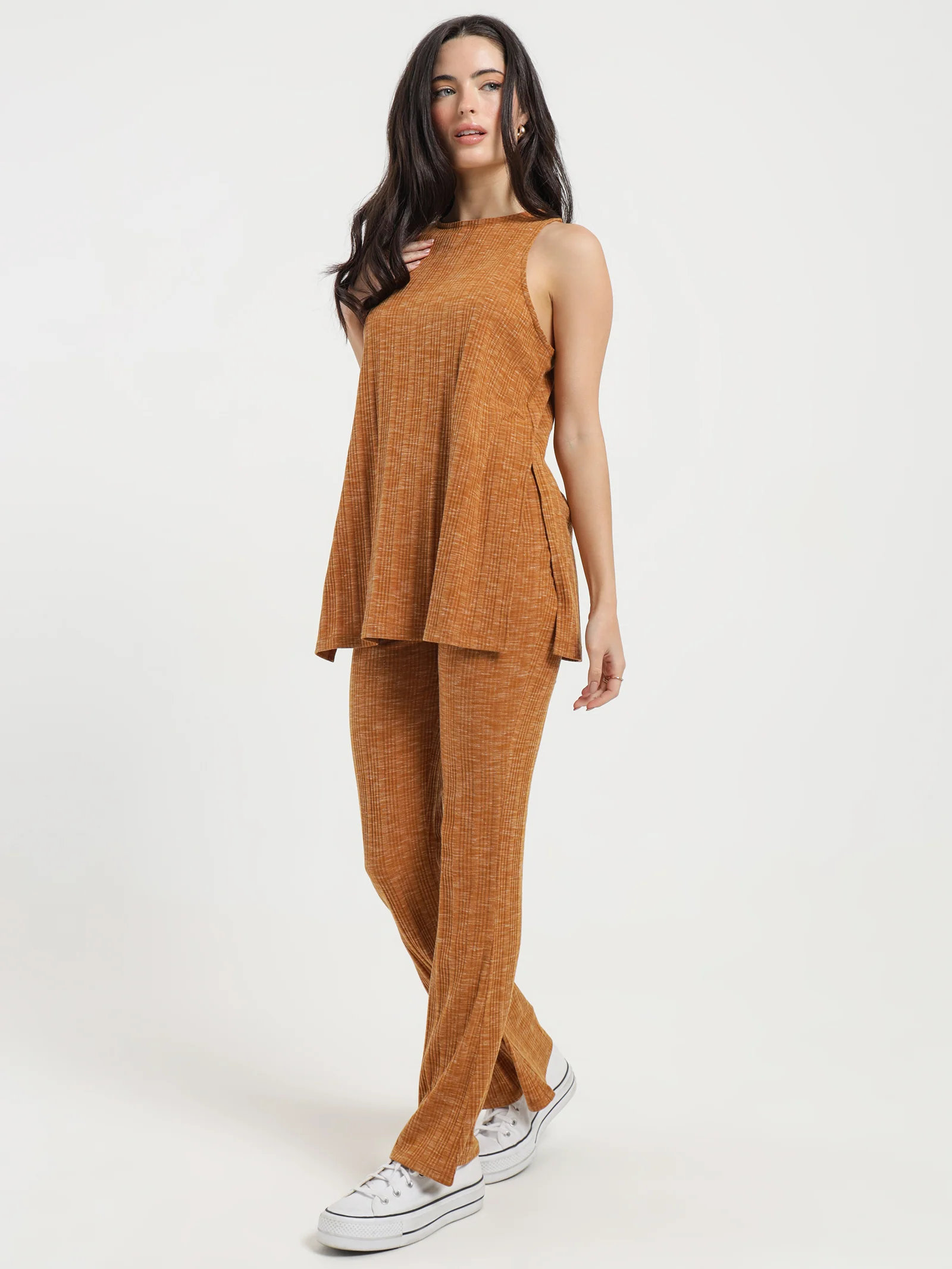 Koa Knit Split Tunic Top - Image 3
