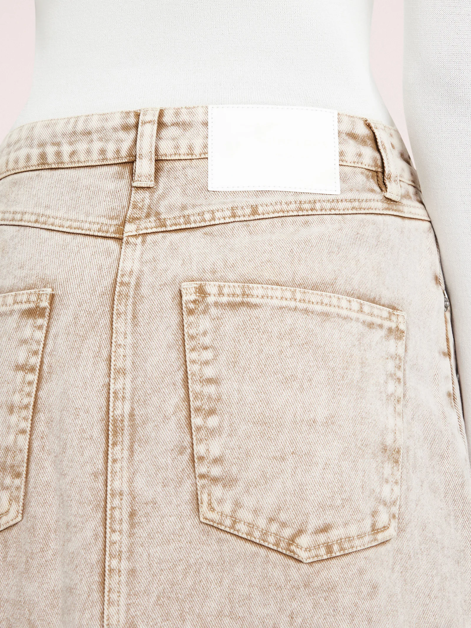 Kollins Denim Midi Skirt - Image 4