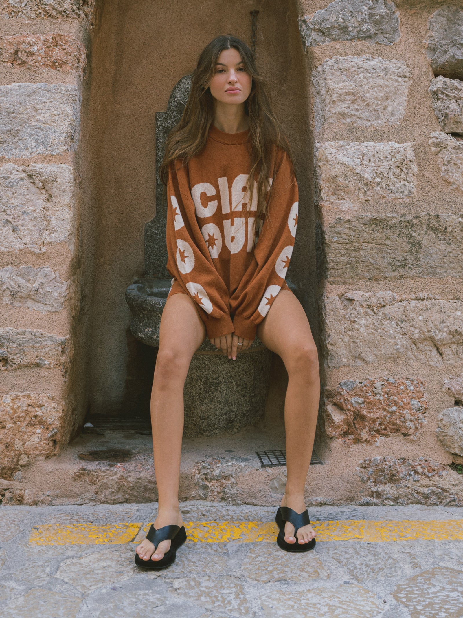 Kora Logo Oversized Sweater - Image 4