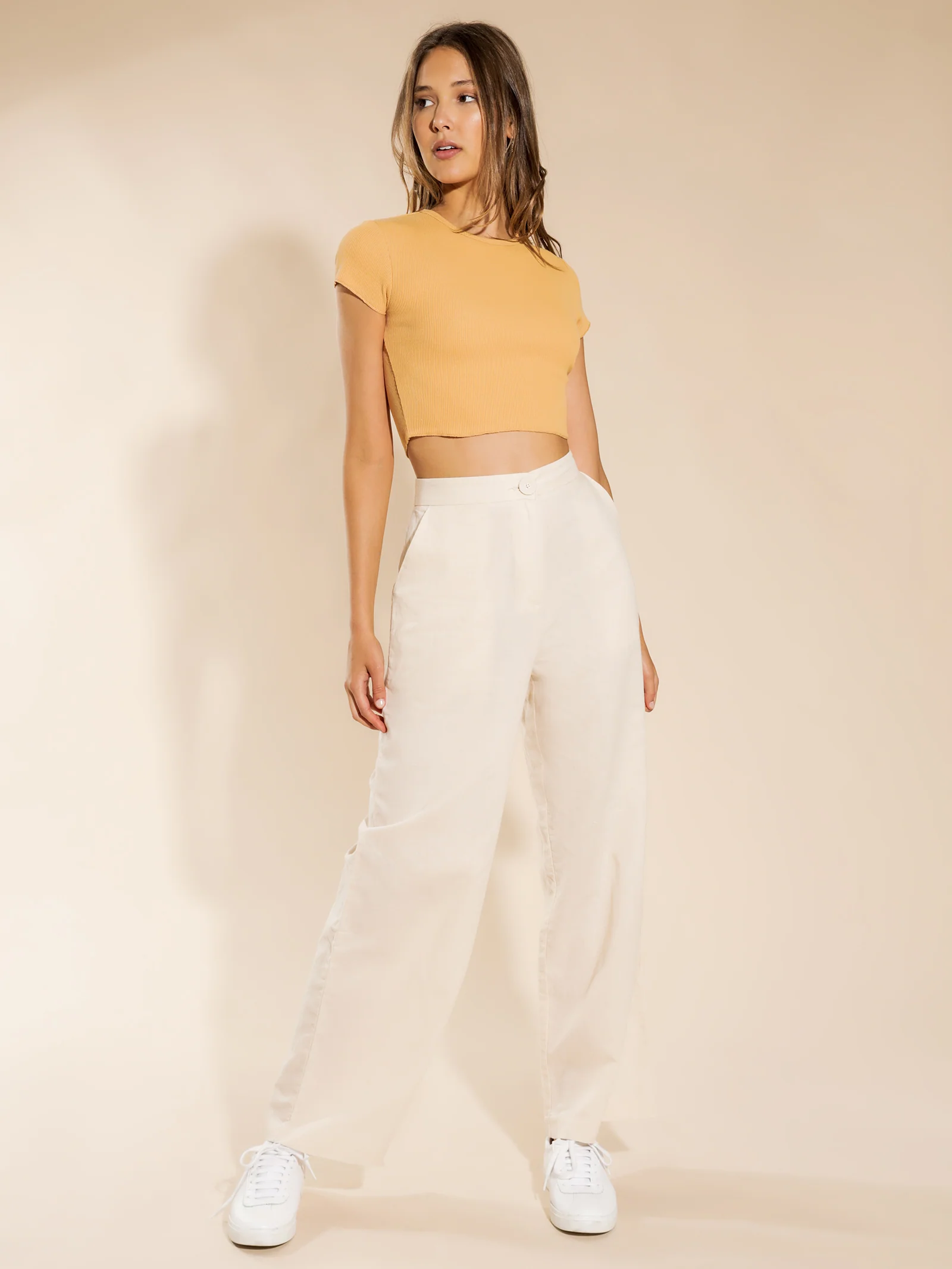 Kora Wide Linen Pants - Image 2