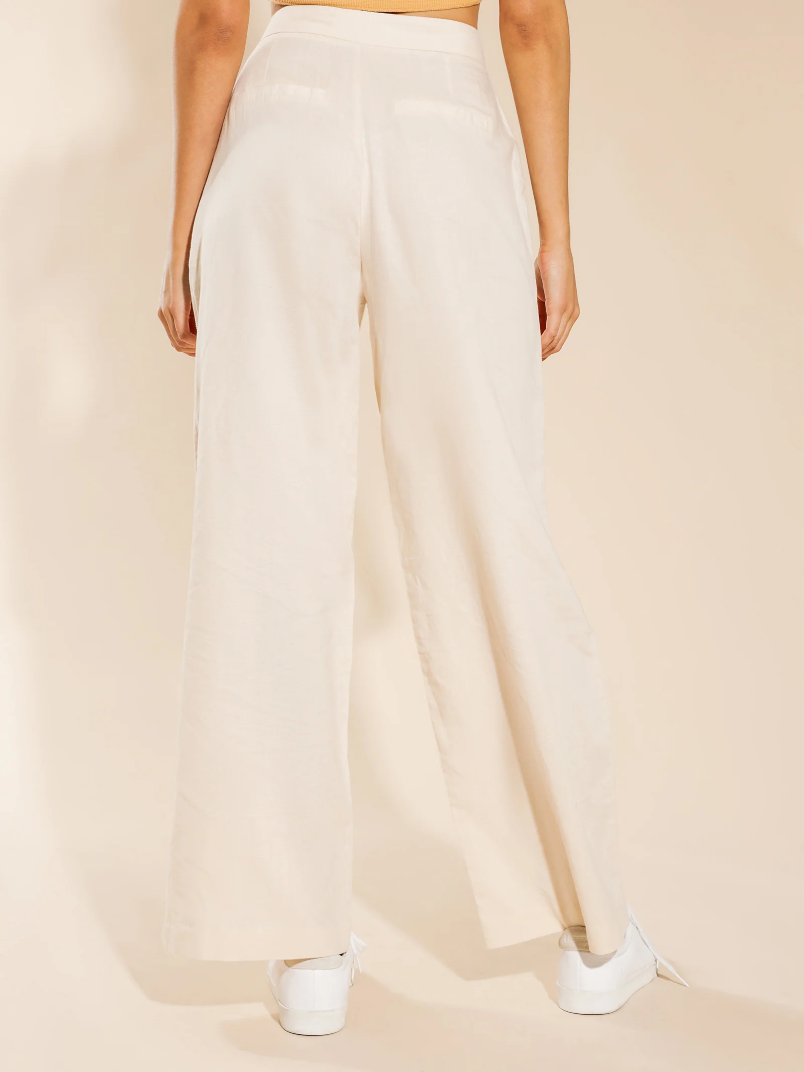 Kora Wide Linen Pants - Image 5