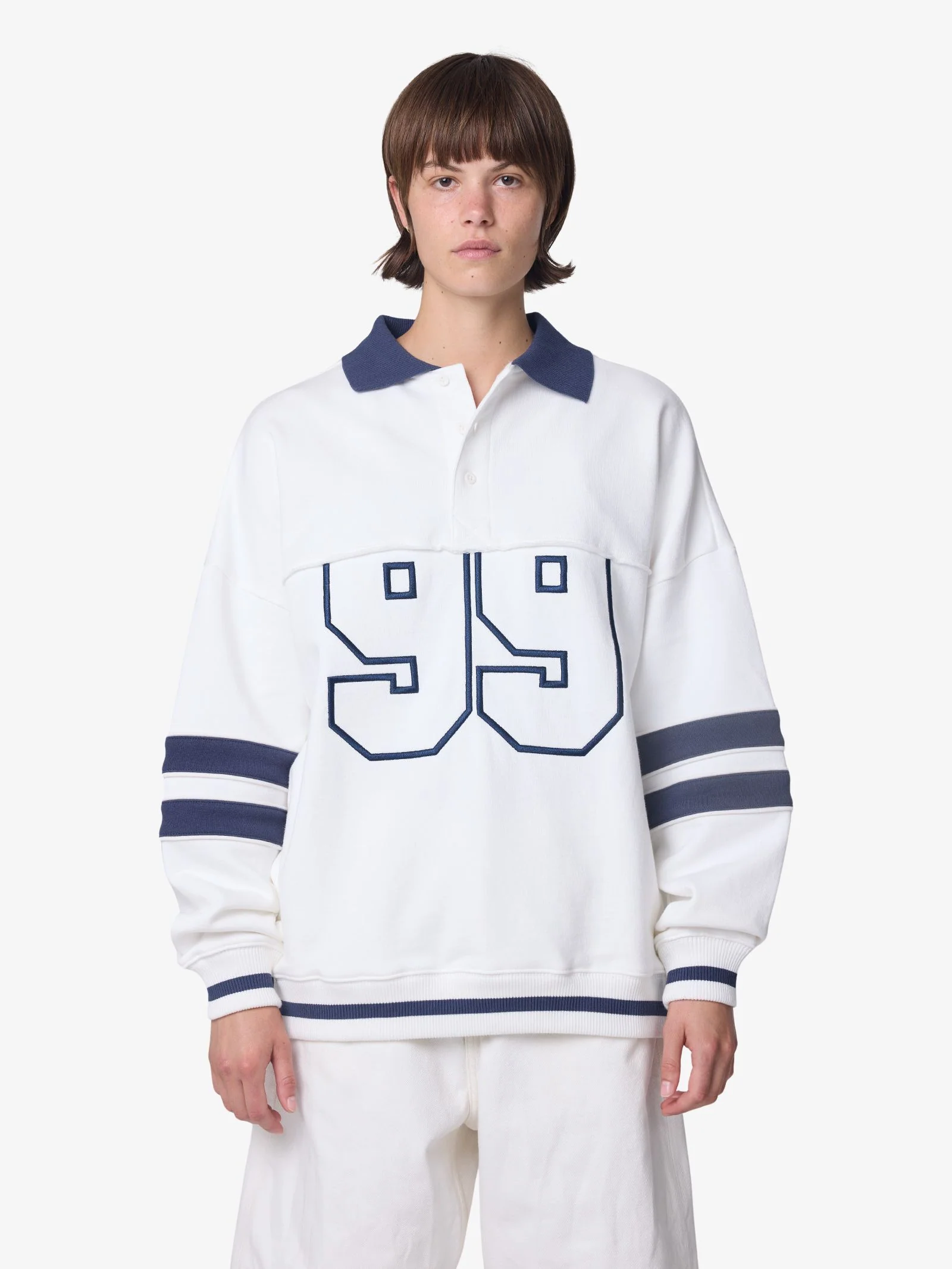 99 Boyfriend Polo Sweatshirt - Image 2