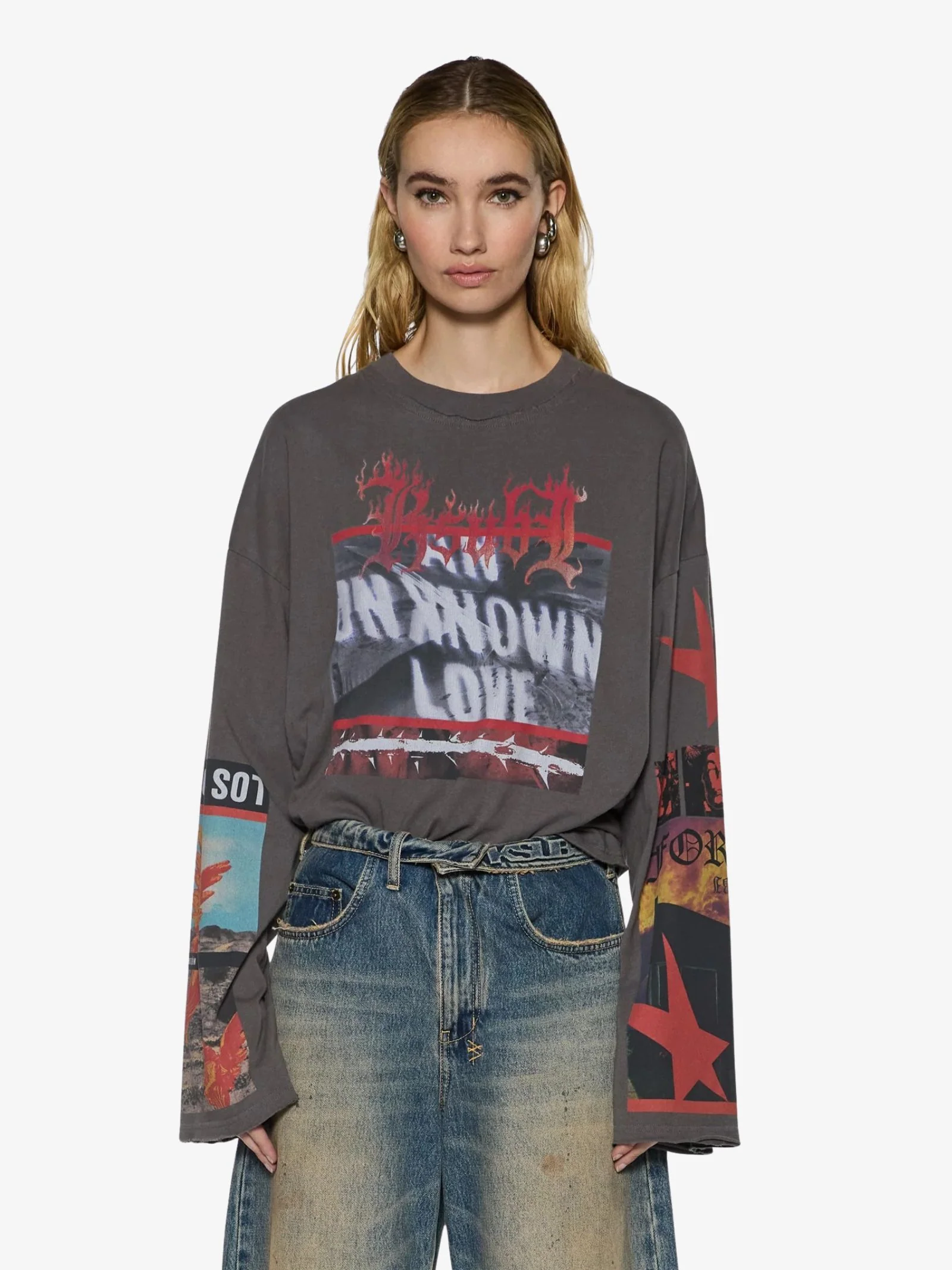 Altar Long Sleeve Boyfriend Tee - Image 2