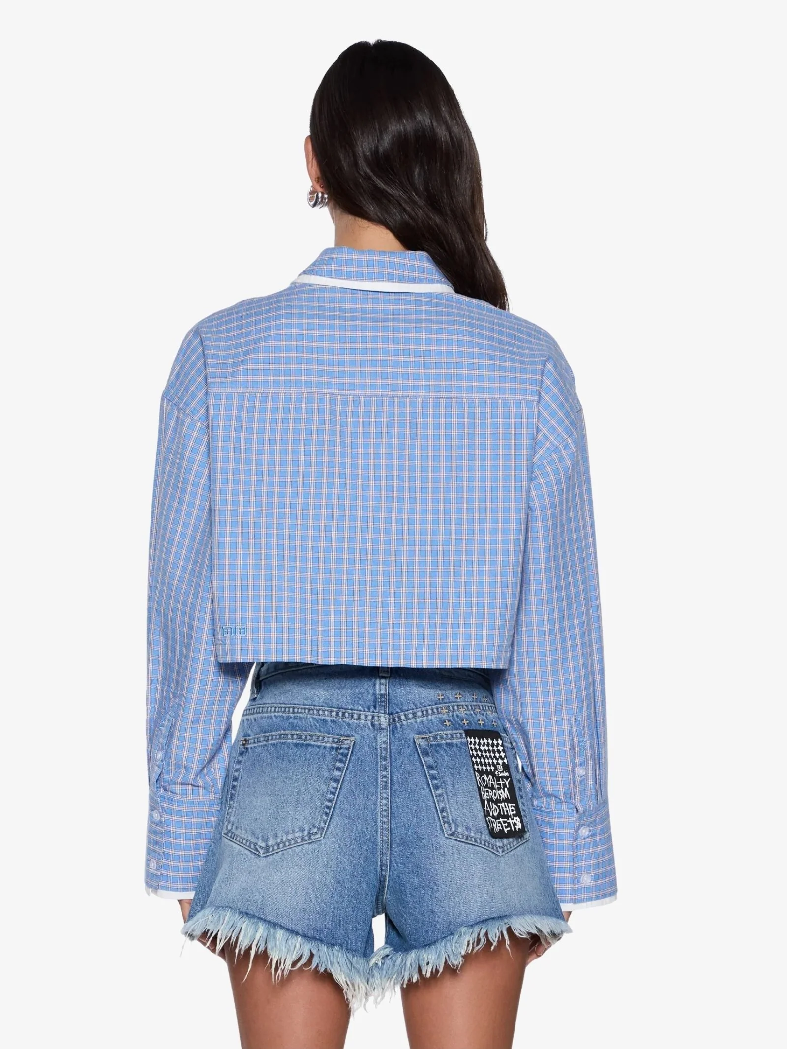 Balter Long Sleeve Shirt Blu Check - Image 2